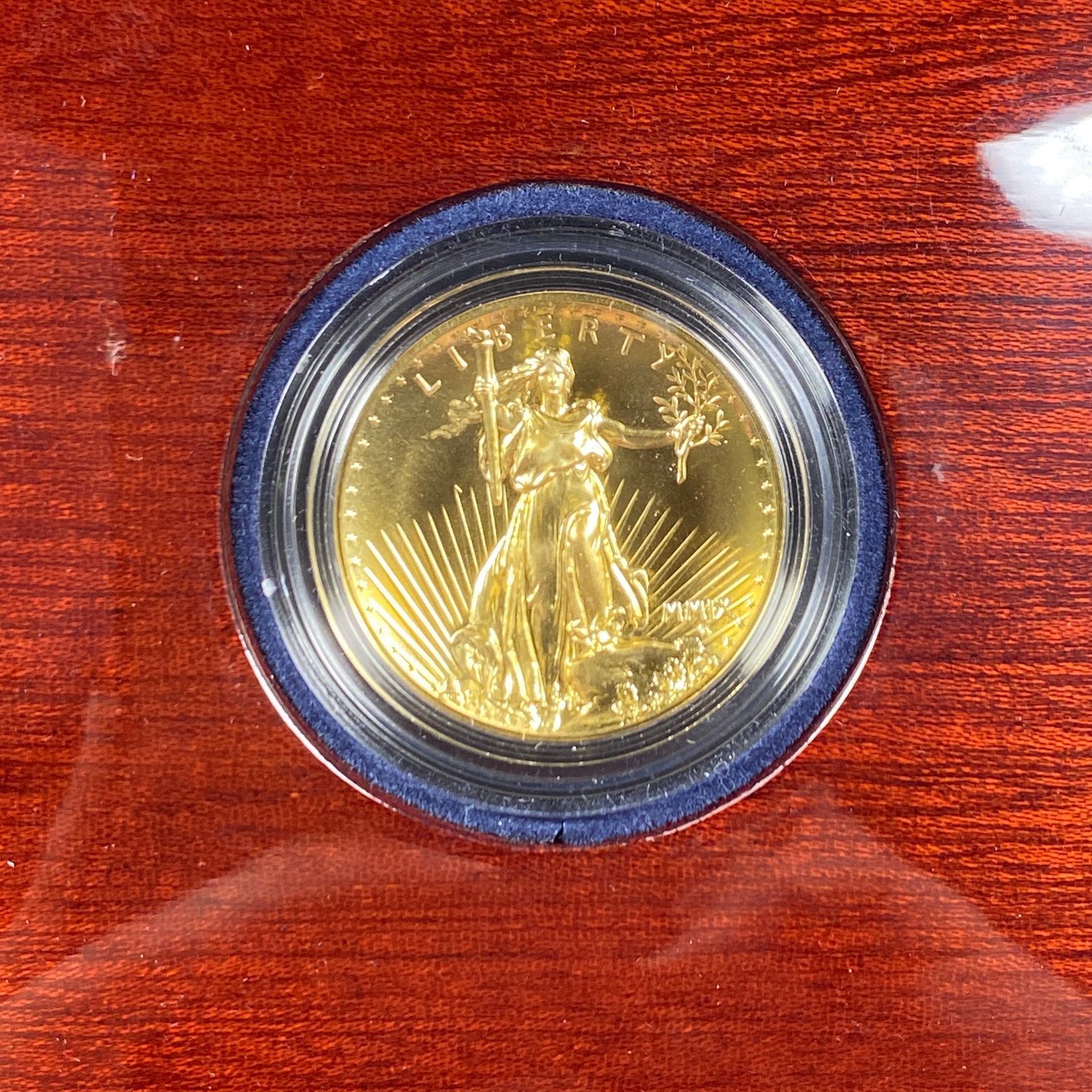 2009 US Mint UHR 1oz Gold $20 Dbl Eagle W/Box&Book (1 of 4)