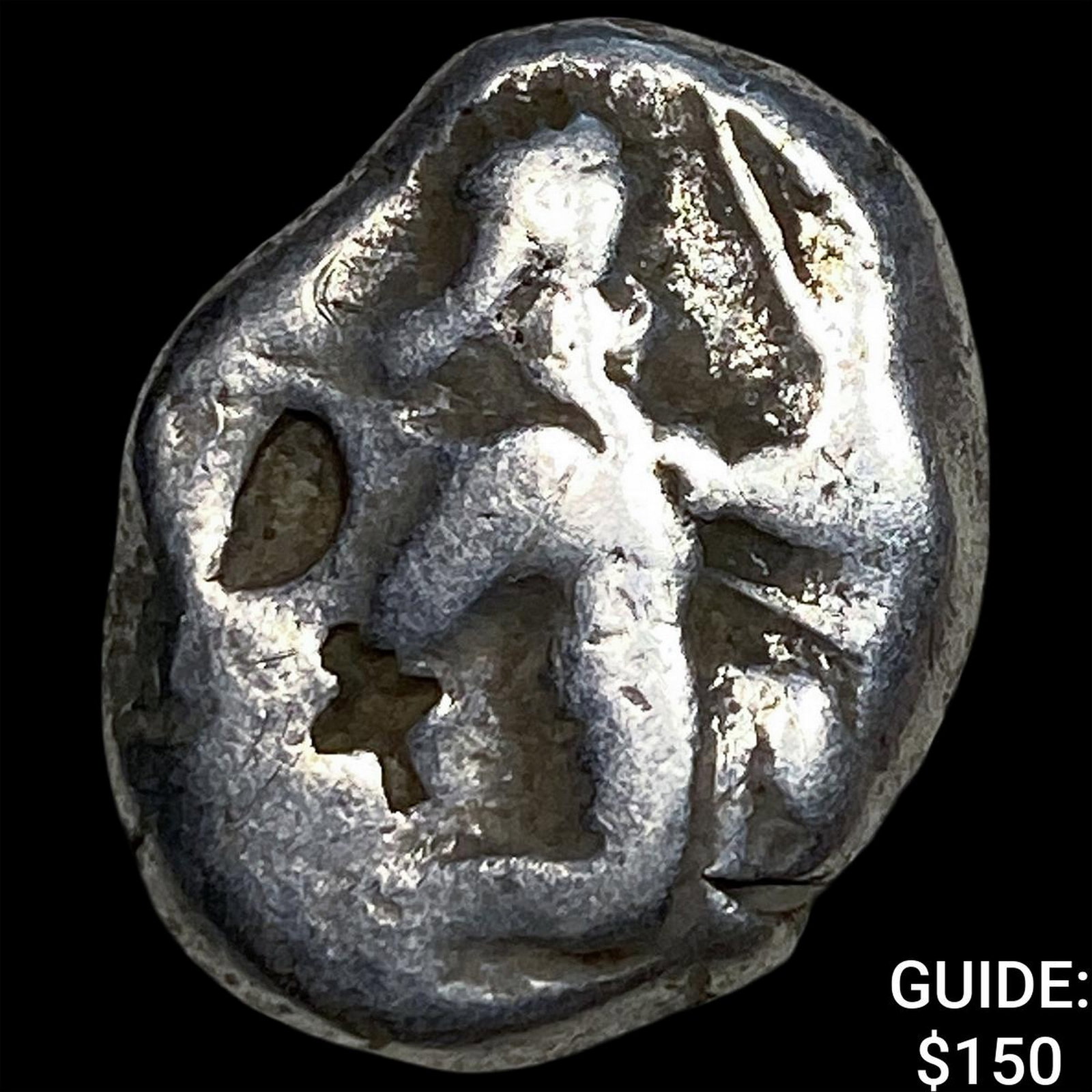 Achaemenid Empire 5th-4th c. BC Silver Siglos NEARLY UNCIRCULATED (1 of 2)