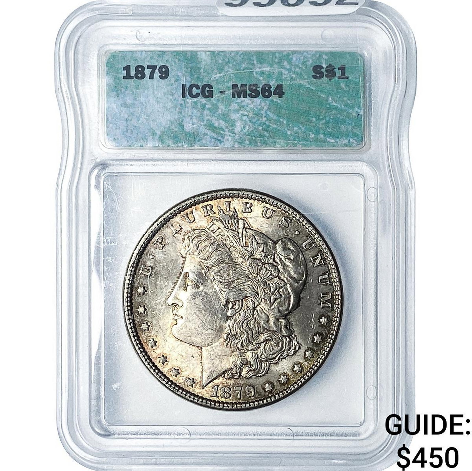 1879 Morgan Silver Dollar ICG MS64: 1879 Morgan Silver Dollar ICG MS64