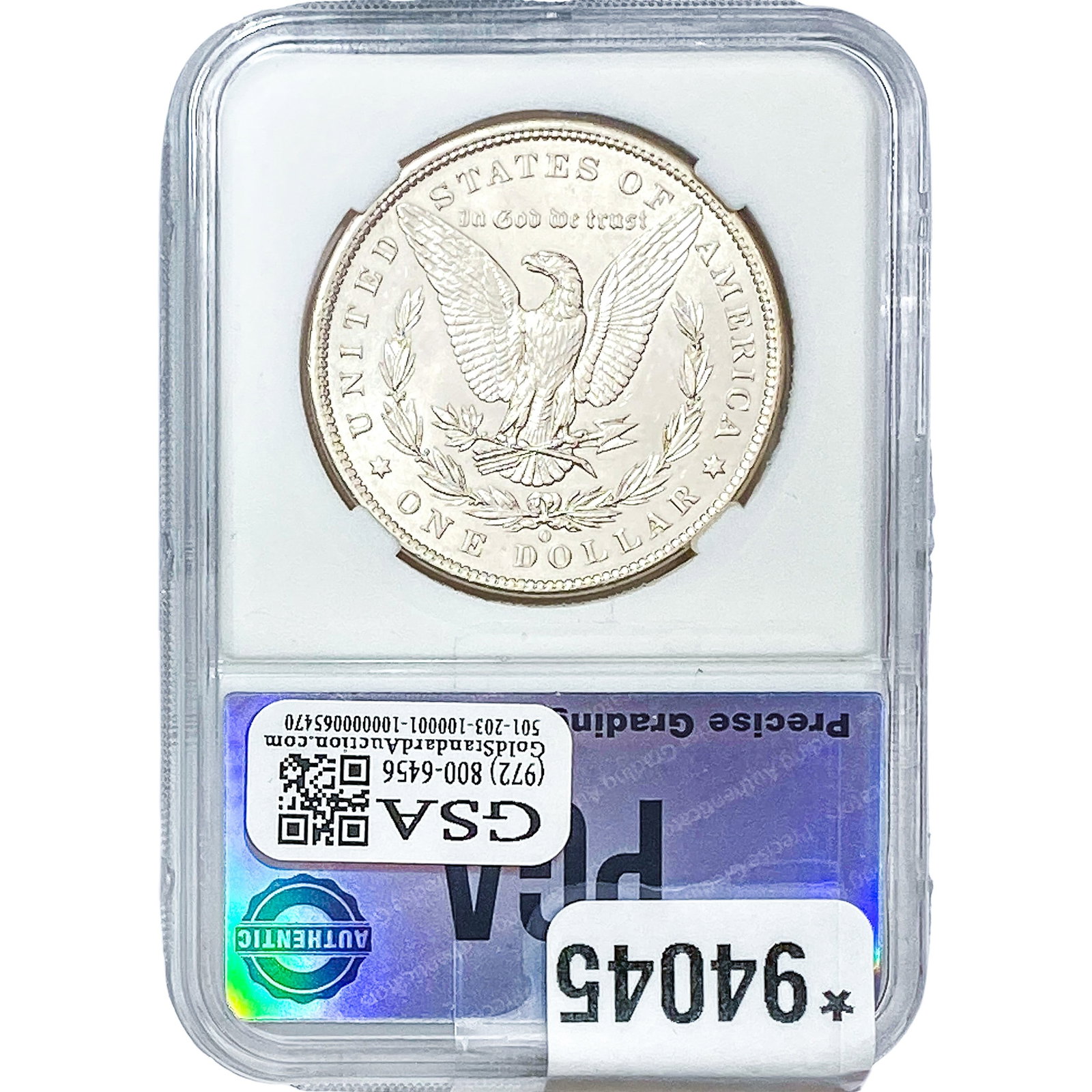1900-O Morgan Silver Dollar PGA MS66 - 2