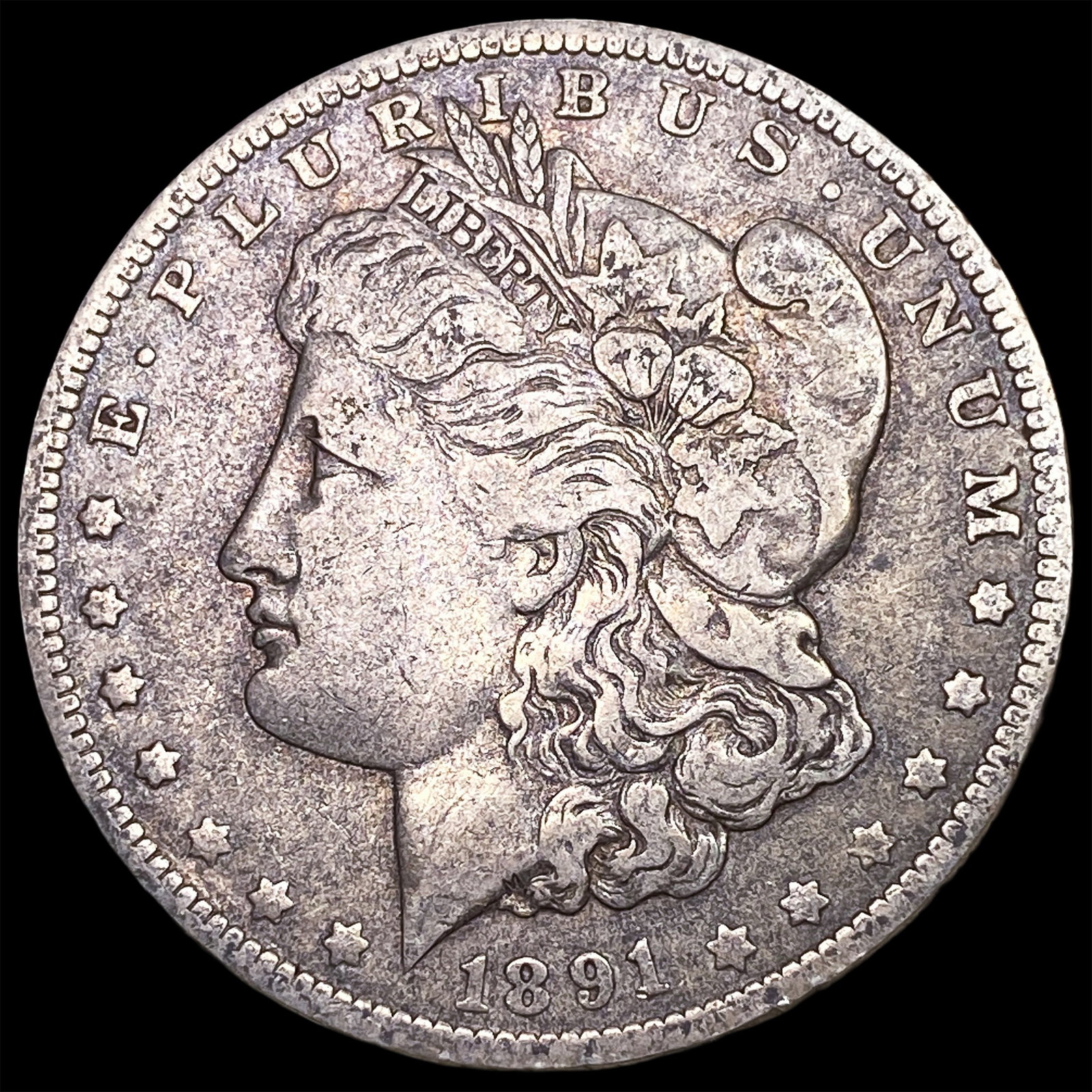 1891-O Silver Morgan Dollar LIGHTLY CIRCULATED: 1891-O Silver Morgan Dollar LIGHTLY CIRCULATED