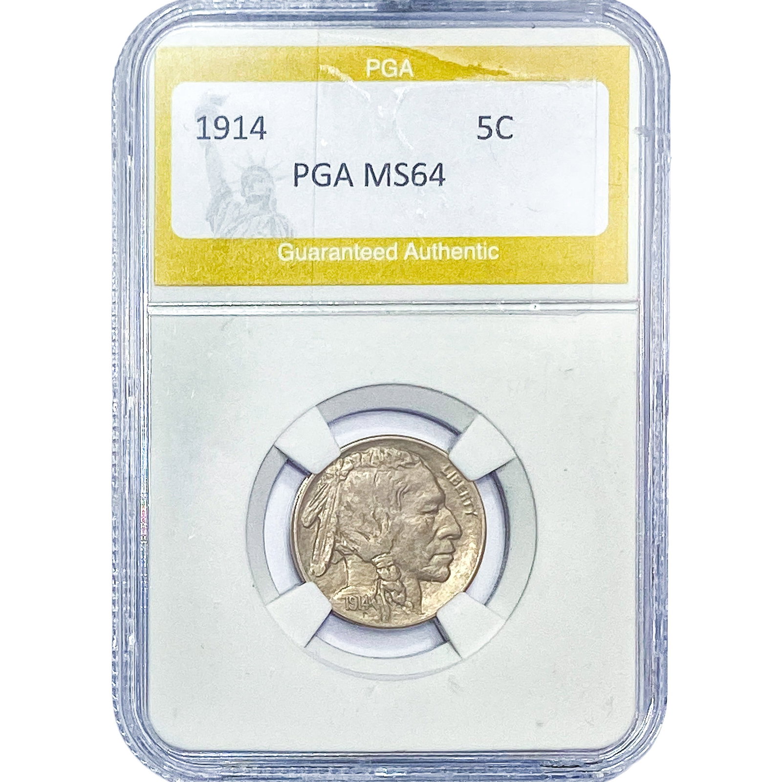 1914 Buffalo Nickel PGA MS64 (1 of 2)