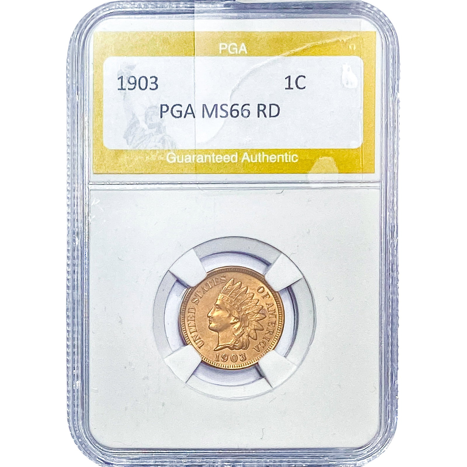 1903 Indian Head Cent PGA MS66RD (1 of 2)