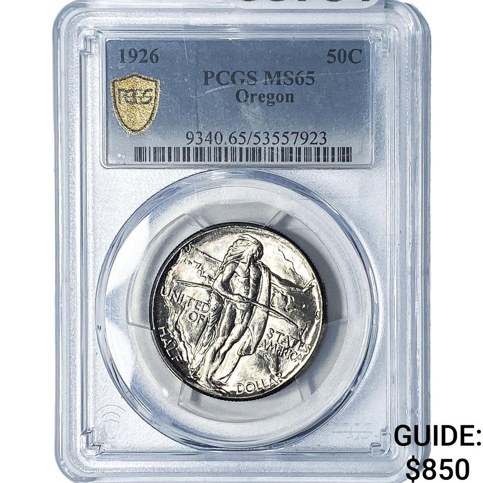 1926 Oregon Trail Half Dollar PCGS MS65 (1 of 2)