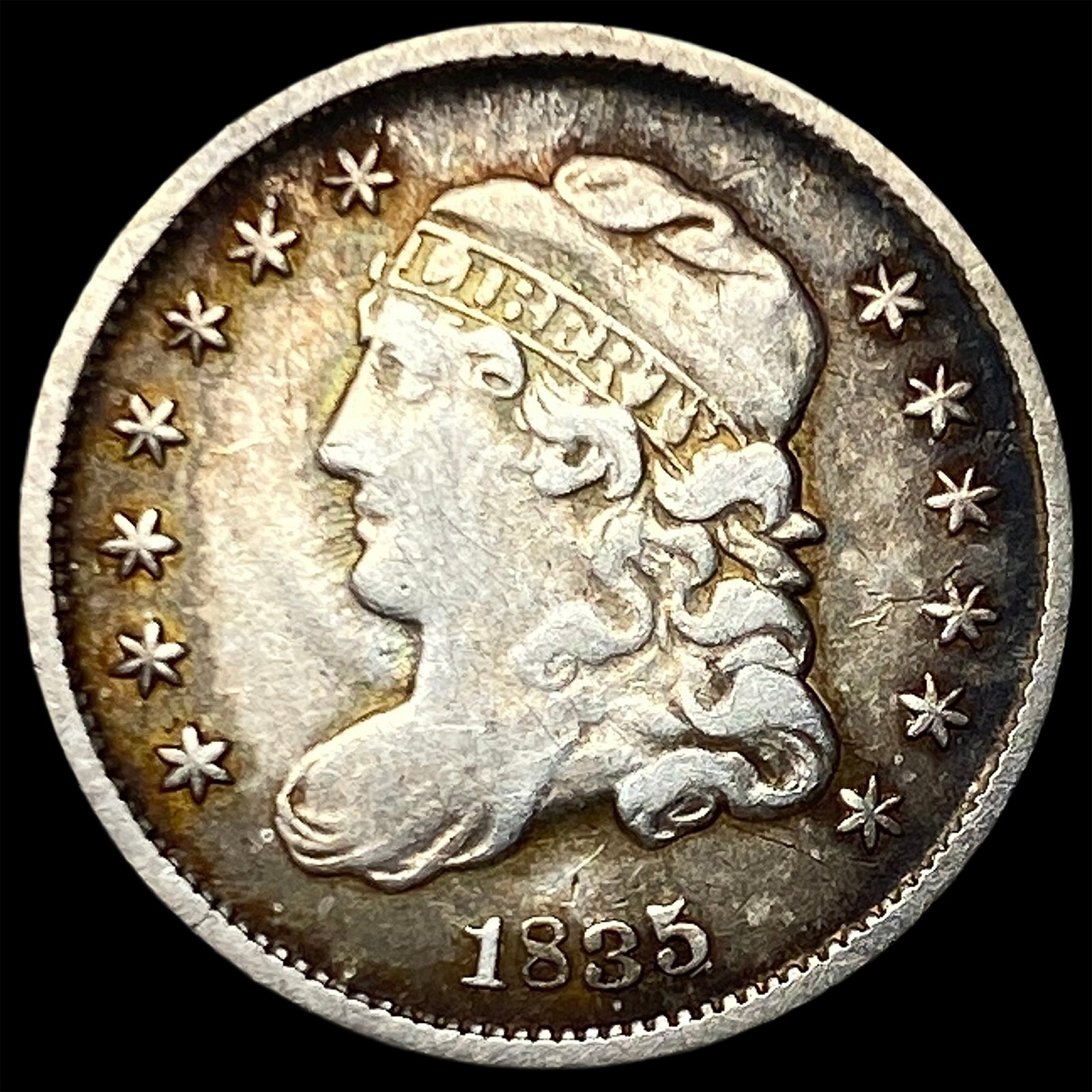 1835 Capped Bust Half Dime LIGHTLY CIRCULATED: 1835 Capped Bust Half Dime LIGHTLY CIRCULATED