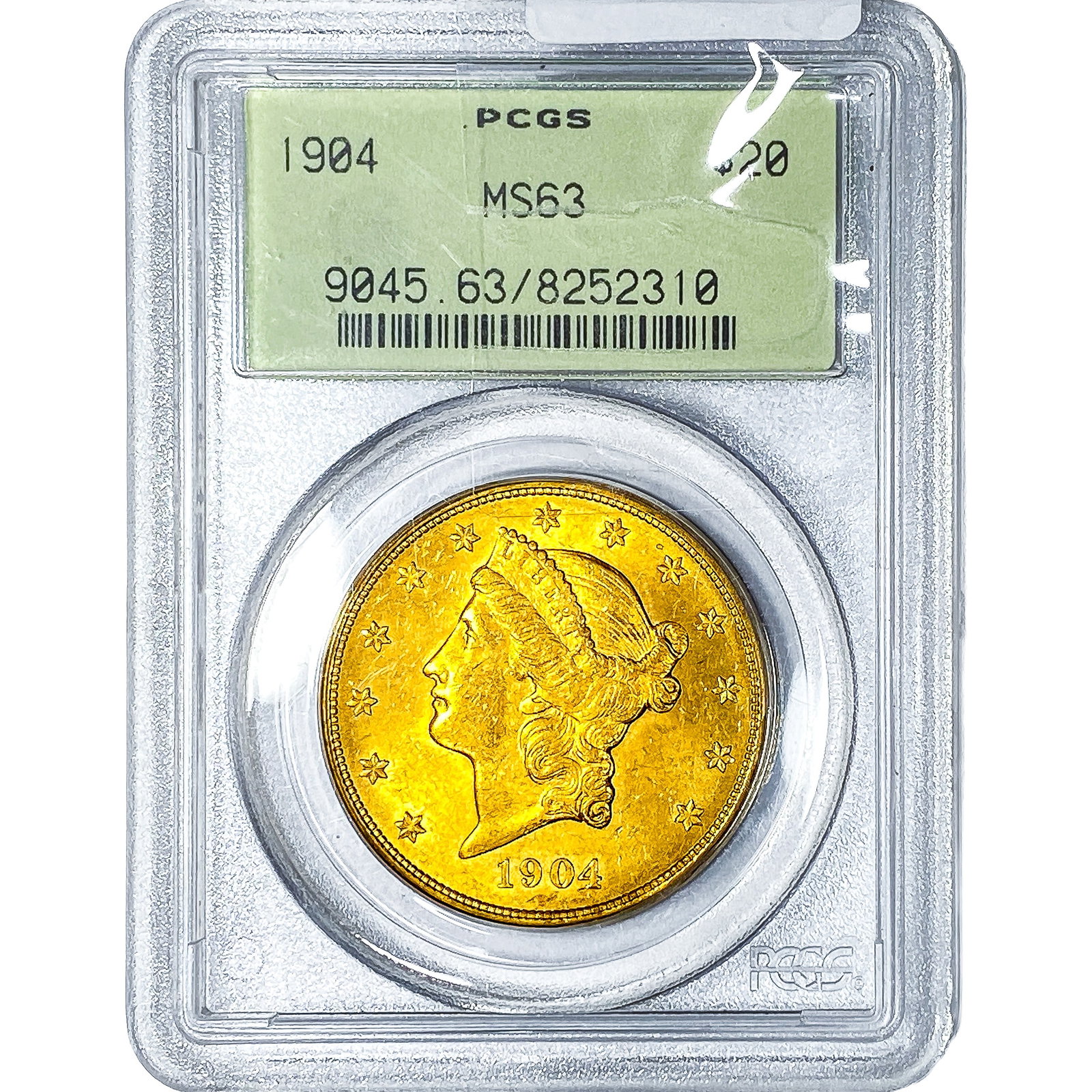 1904 $20 Gold Double Eagle PCGS MS63 (1 of 4)