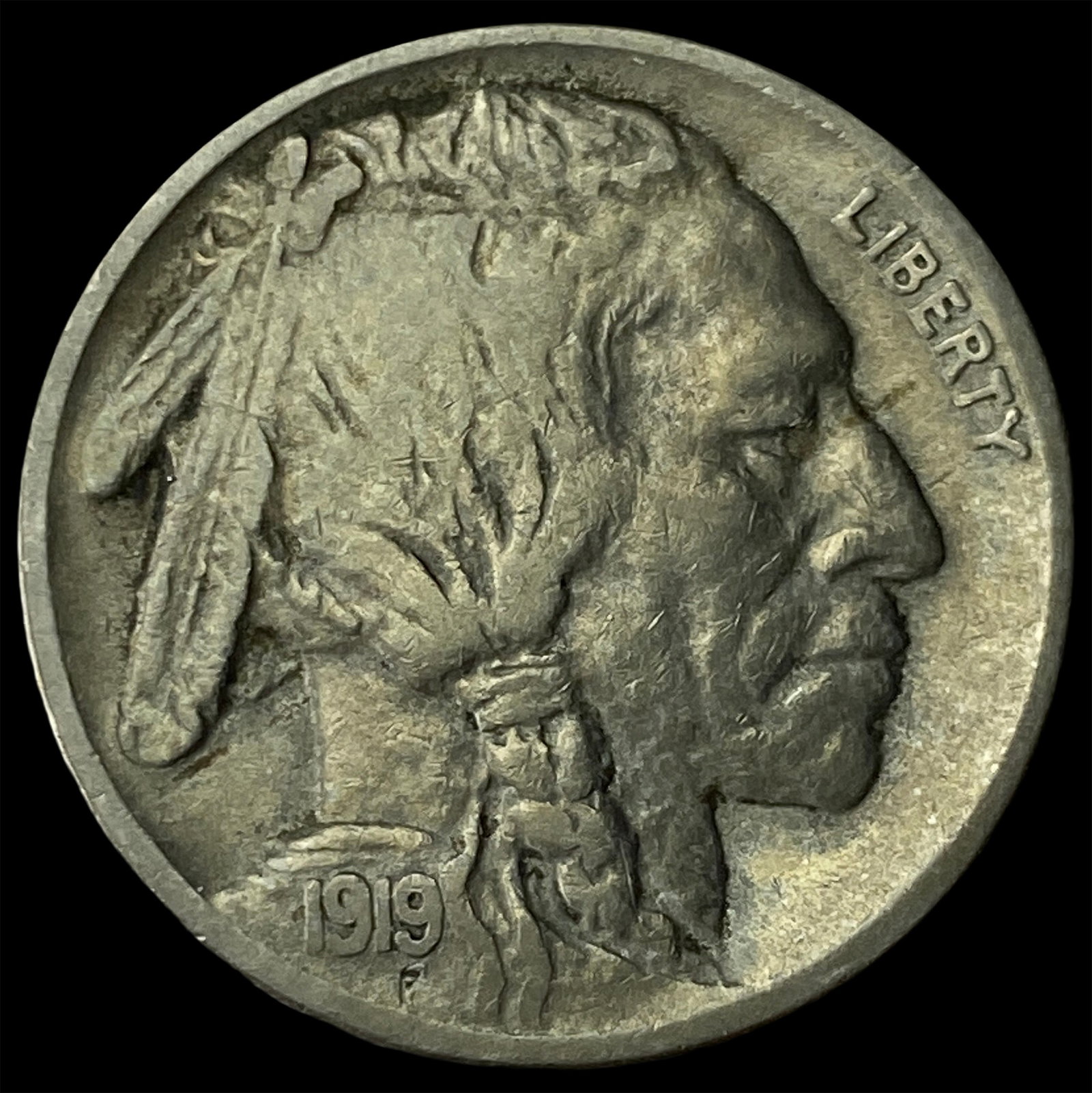 1919-S Buffalo Nickel NEARLY UNCIRCULATED (1 of 2)