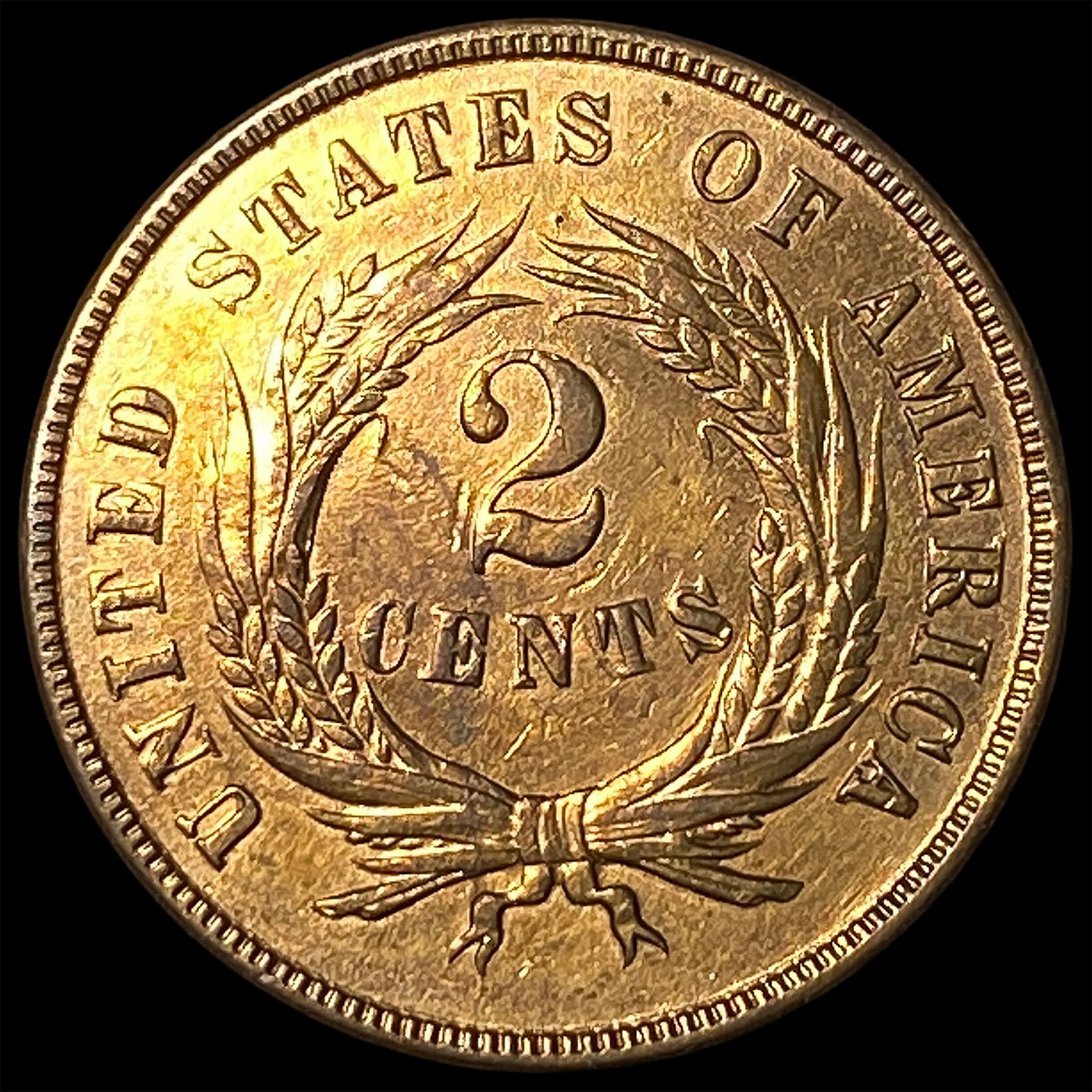 1870 Two-Cent Piece UNCIRCULATED - 2