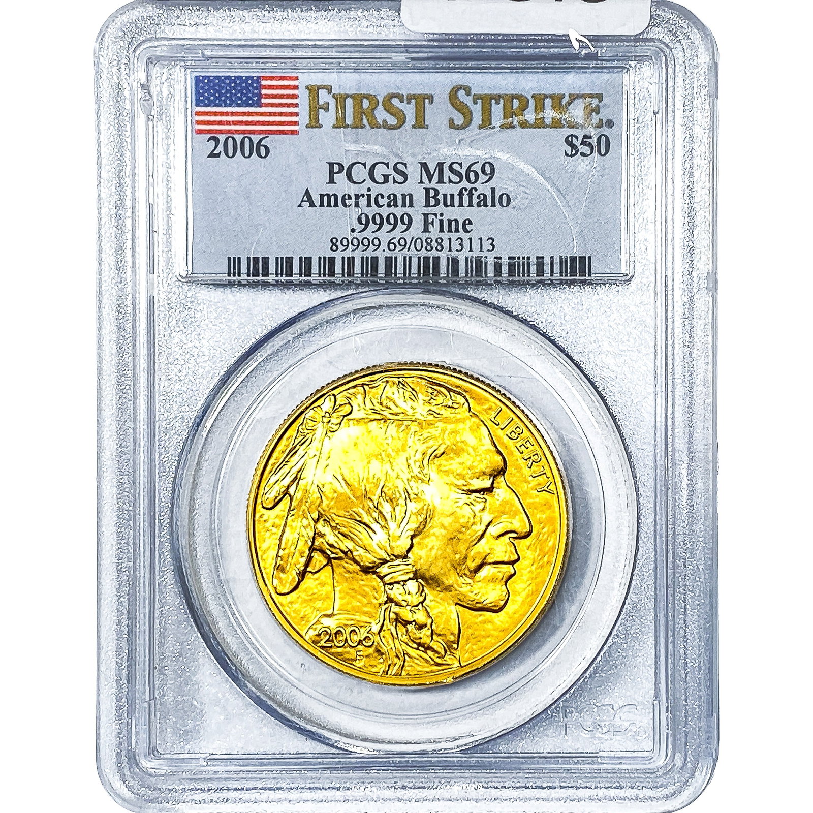 2006 $50 Gold American Buffalo 1oz PCGS MS69 (1 of 4)