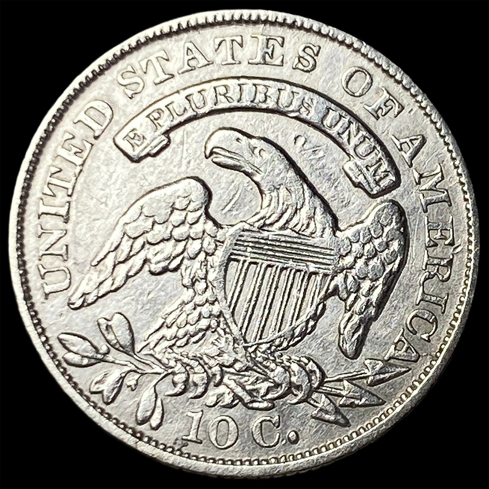 1832 Capped Bust Dime LIGHTLY CIRCULATED - 2