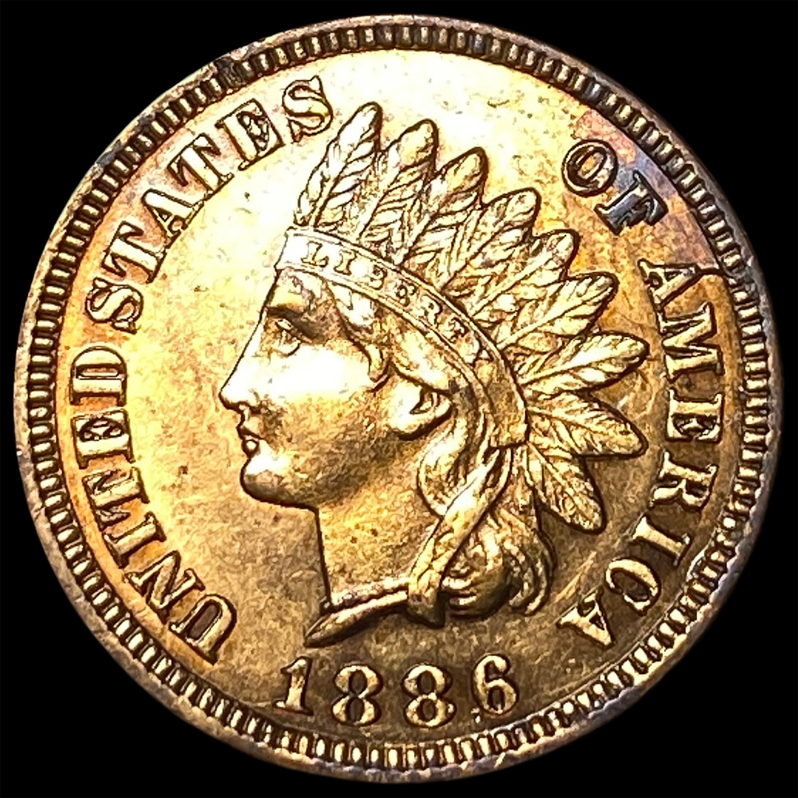 1886 Indian Head Cent UNCIRCULATED: 1886 Indian Head Cent UNCIRCULATED