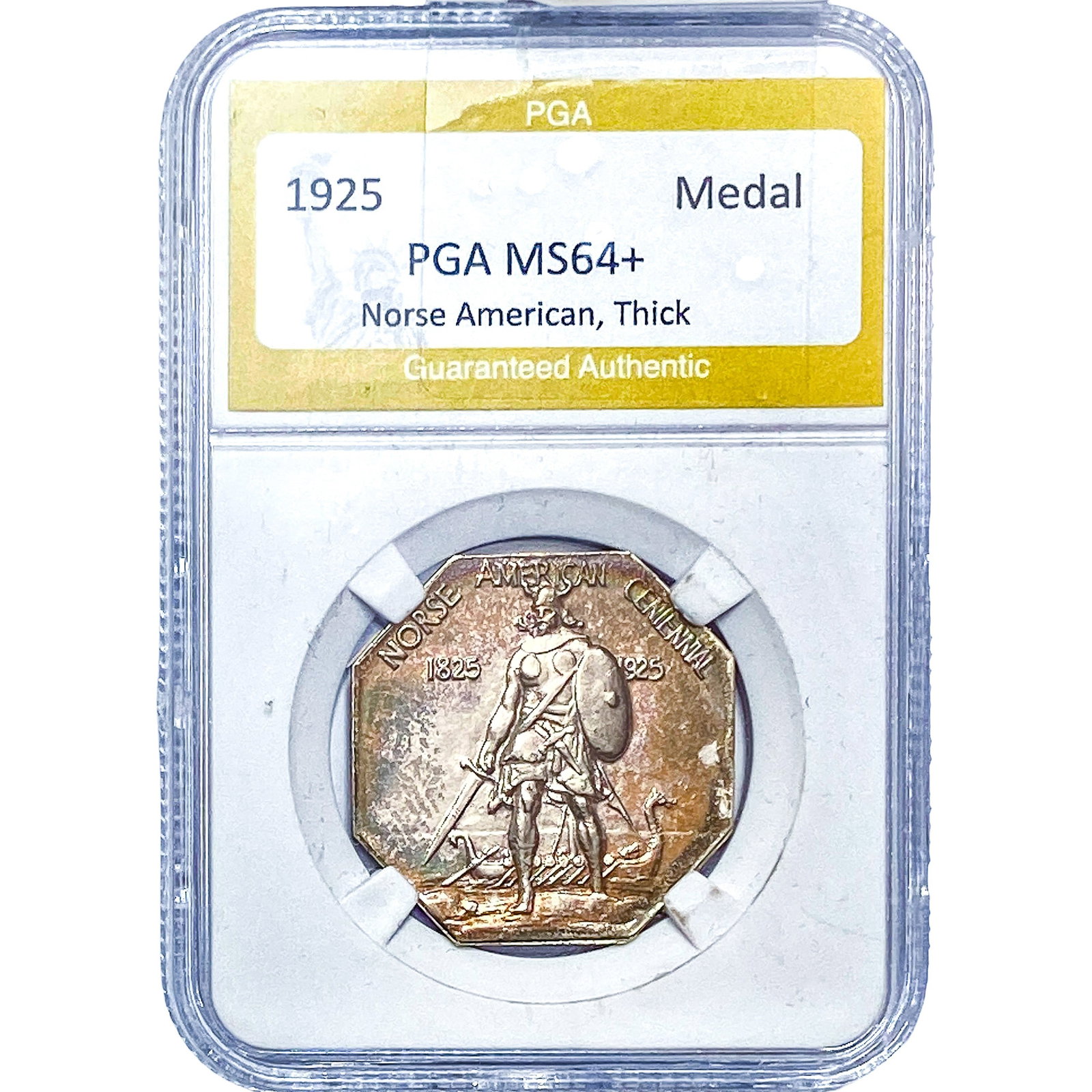 1925 Norse Half Dollar PGA MS64+: 1925 Norse Half Dollar PGA MS64+