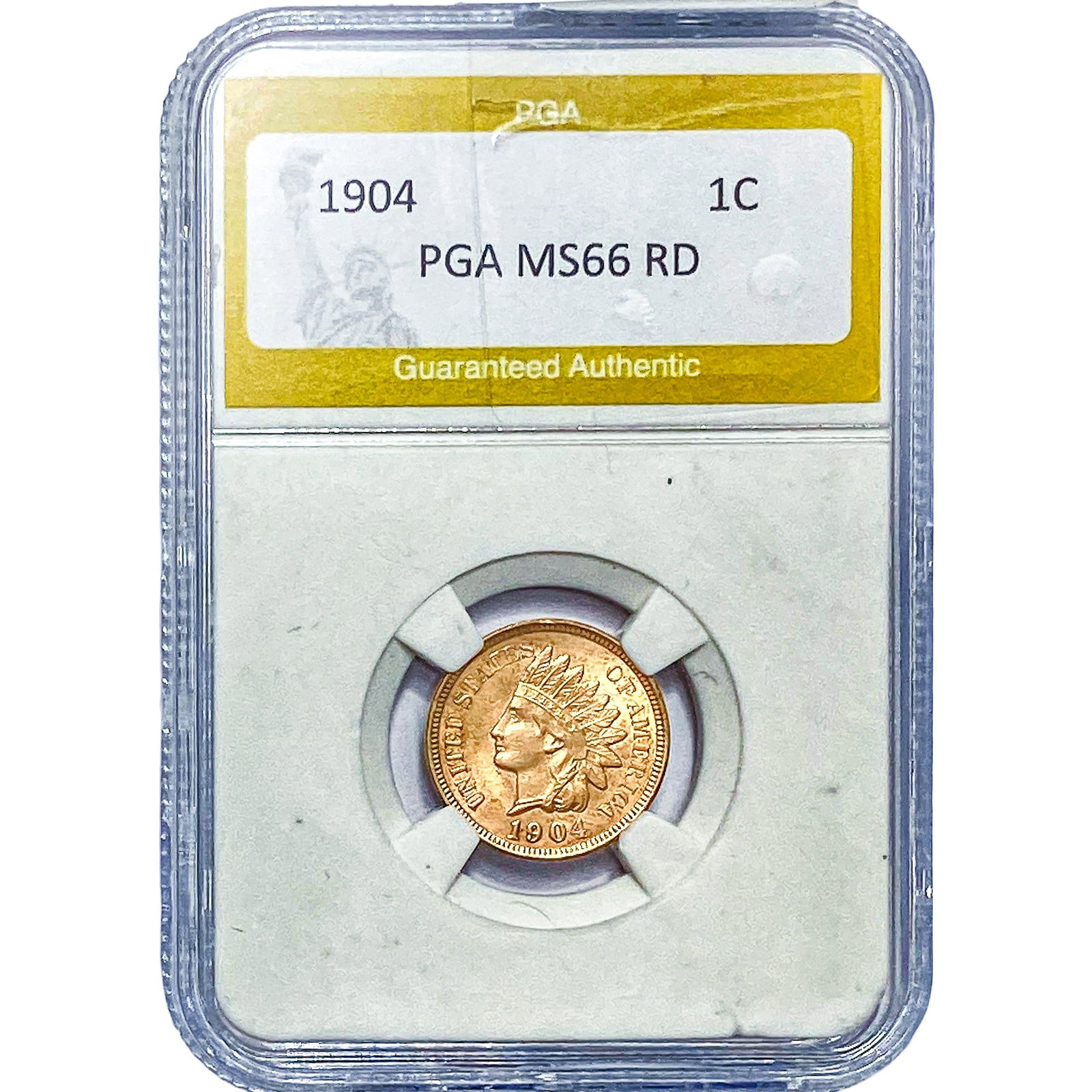 1904 Indian Head Cent PGA MS66RD (1 of 2)