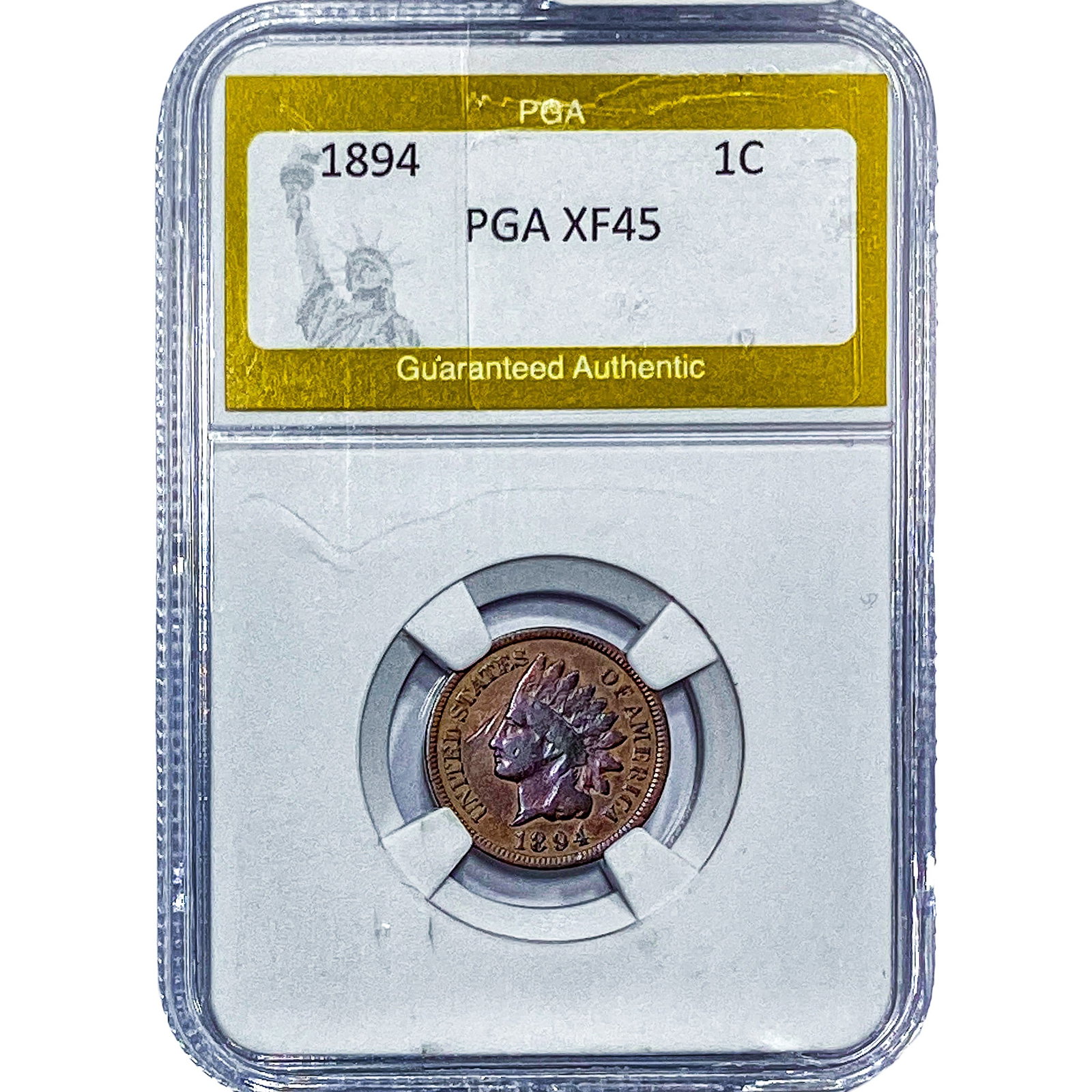 1894 Indian Head Cent PGA XF45: 1894 Indian Head Cent PGA XF45