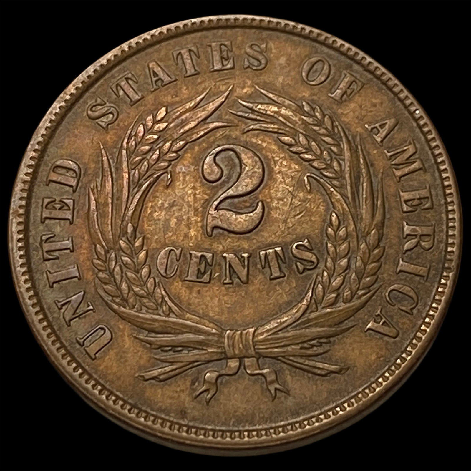 1864 Two-Cent Piece UNCIRCULATED - 2