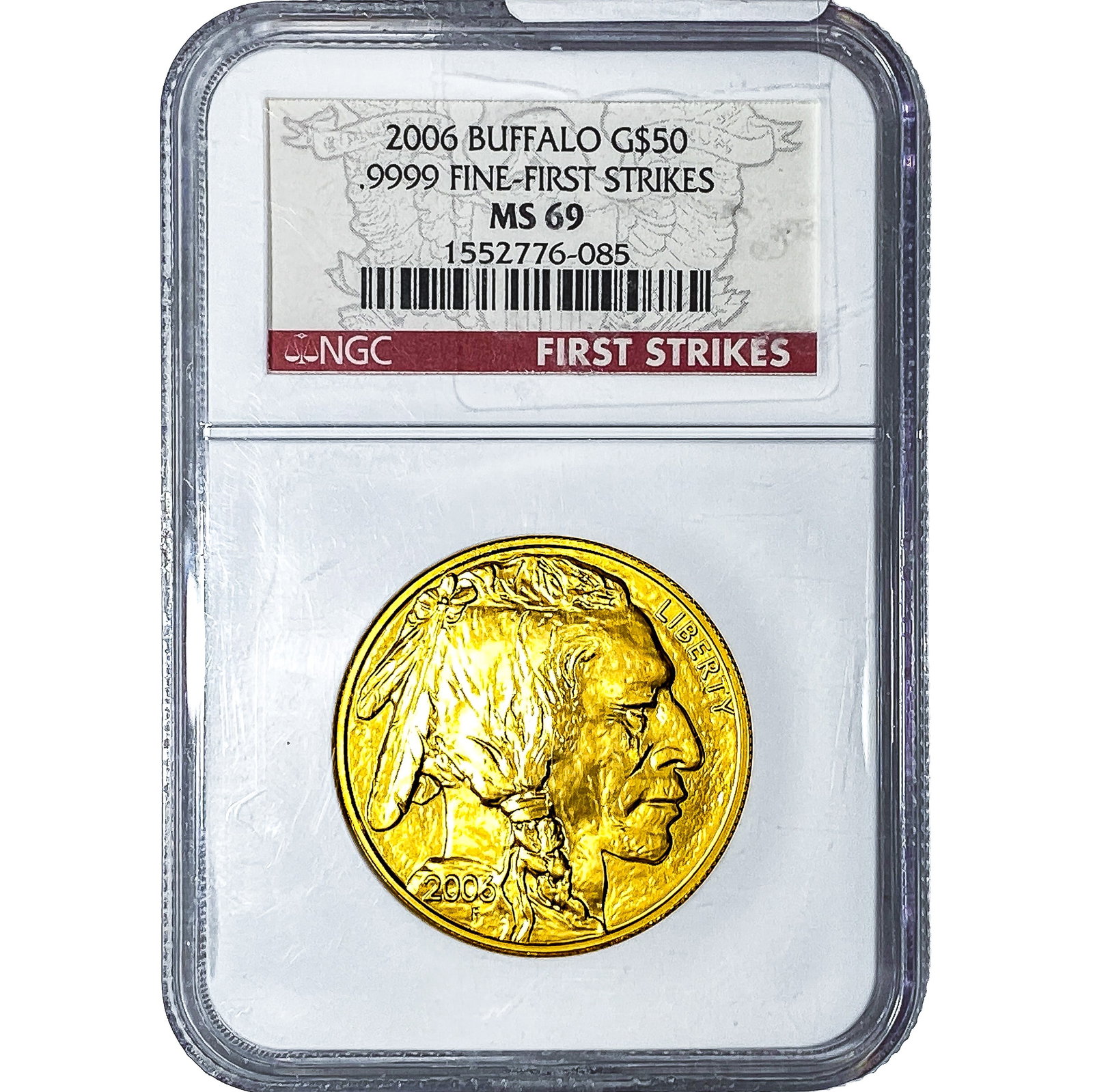2006 $50 Gold American Buffalo 1oz NGC MS69 (1 of 4)