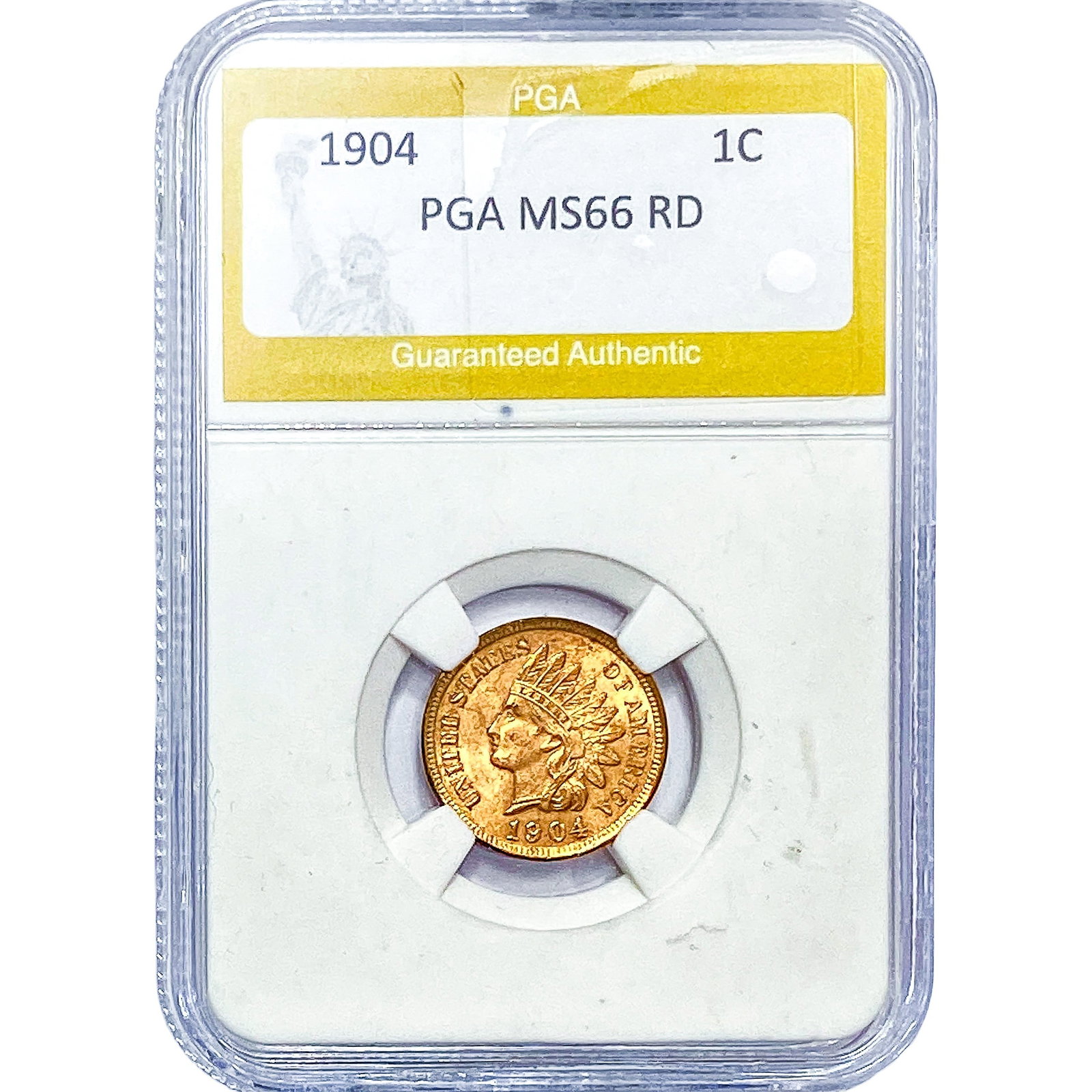 1904 Indian Head Cent PGA MS66RD (1 of 2)