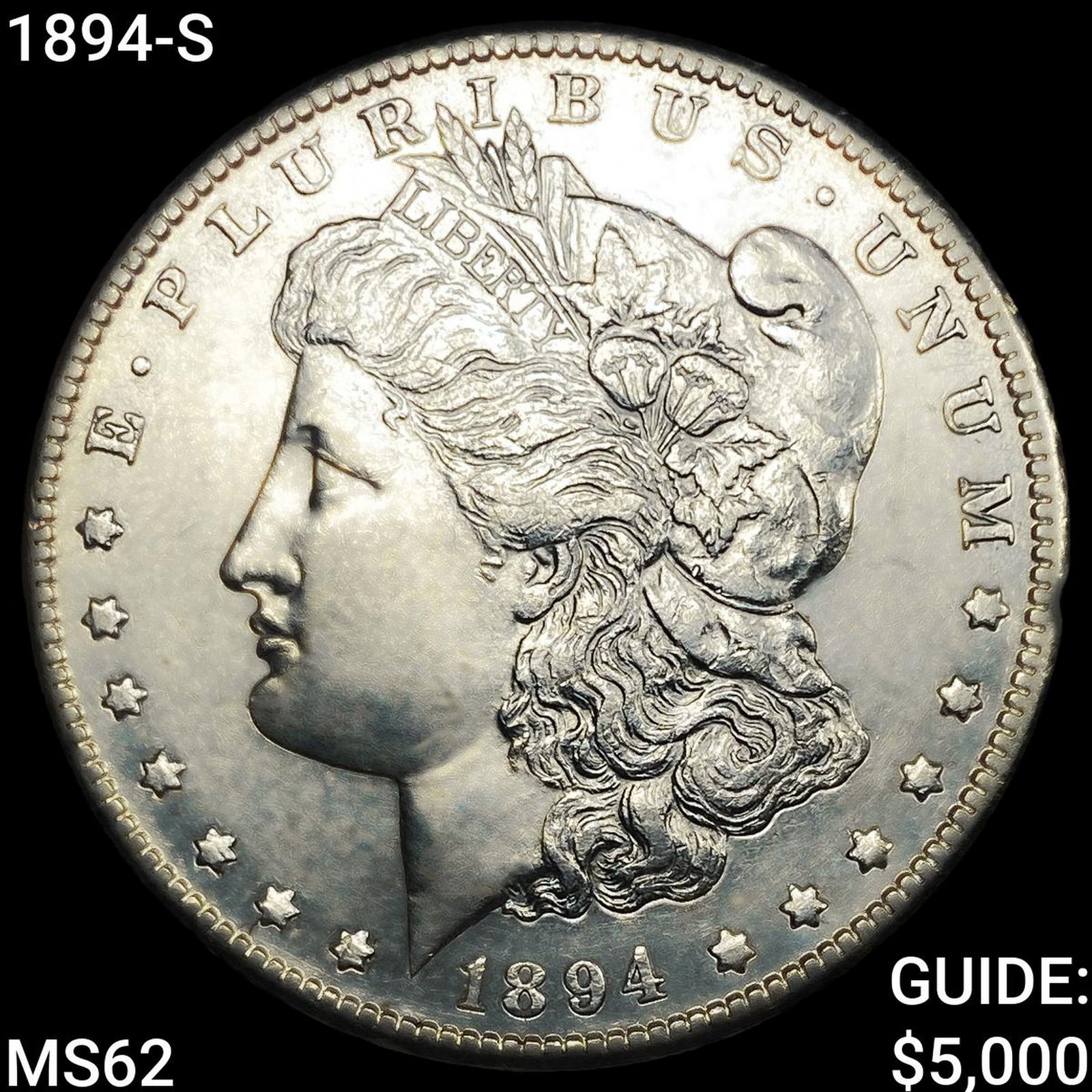 1894-S Morgan Silver Dollar: 1894-S Morgan Silver Dollar