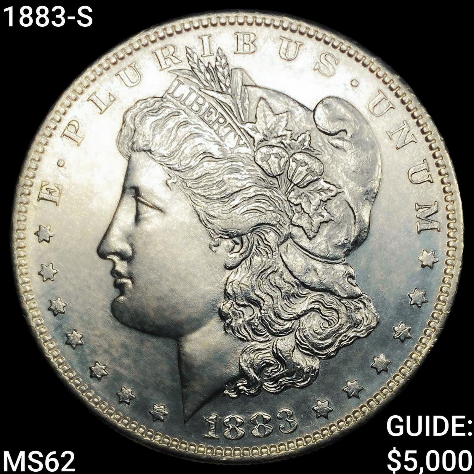1883-S Morgan Silver Dollar: 1883-S Morgan Silver Dollar