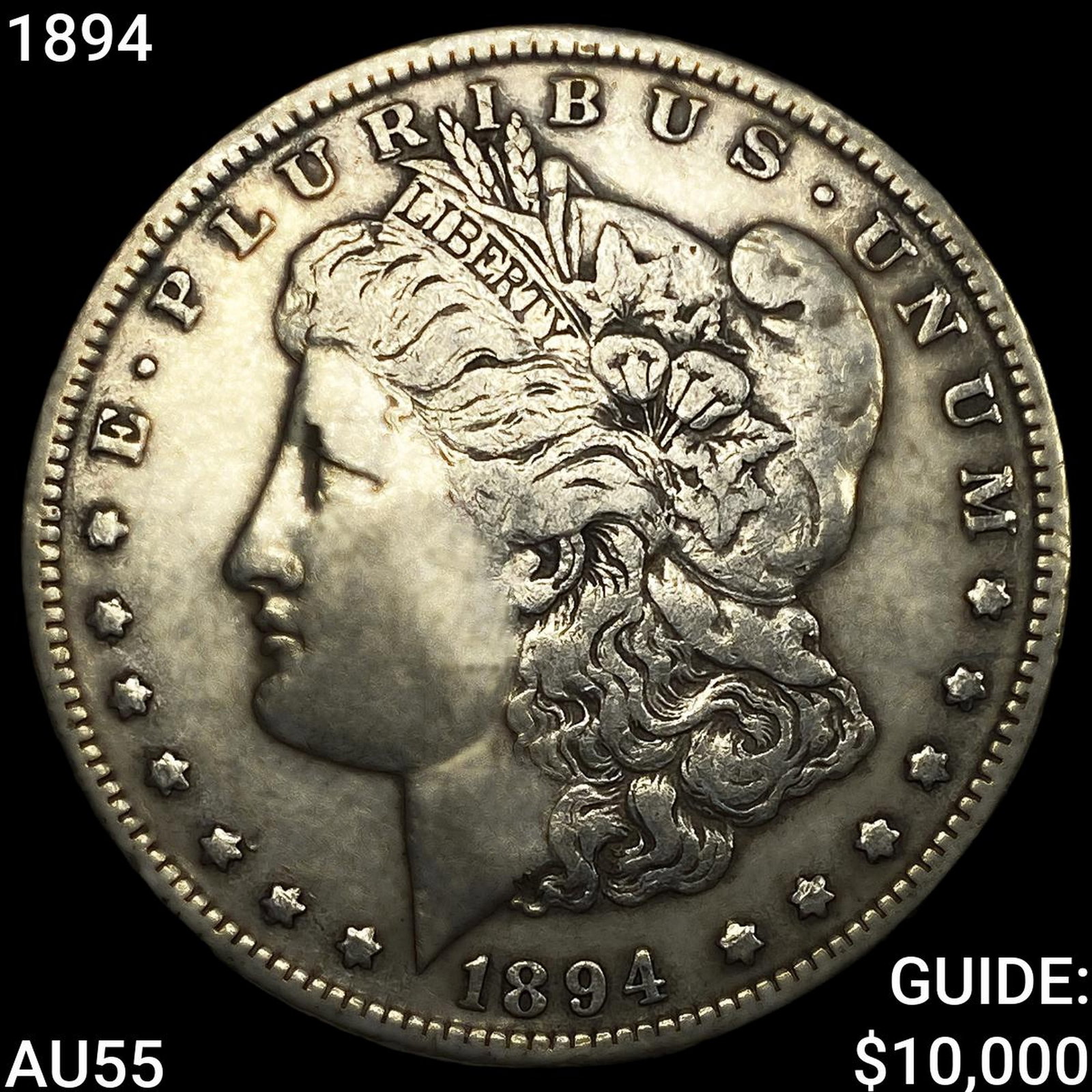 1894 Morgan Silver Dollar (1 of 2)