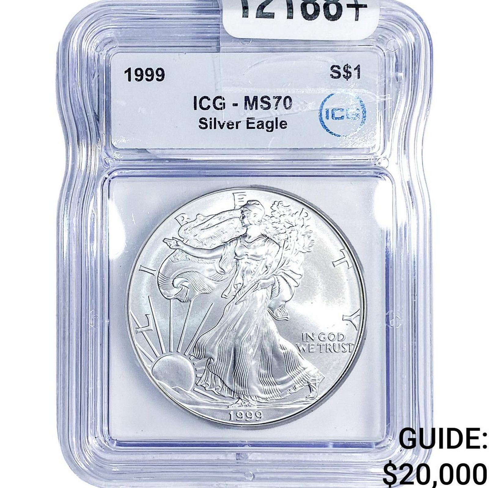 1999 Silver Eagle ICG MS70 (1 of 4)