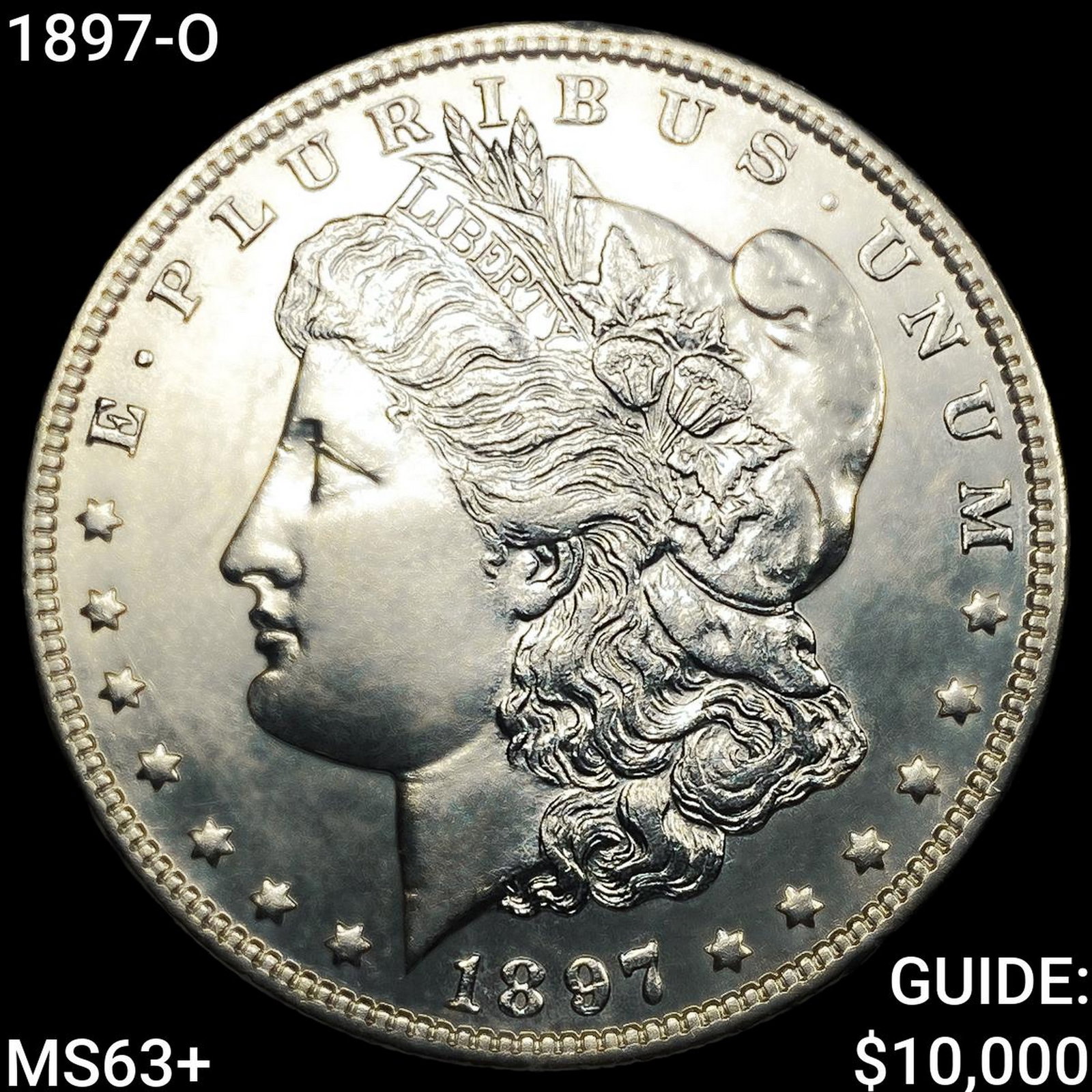 1897-O Morgan Silver Dollar: 1897-O Morgan Silver Dollar