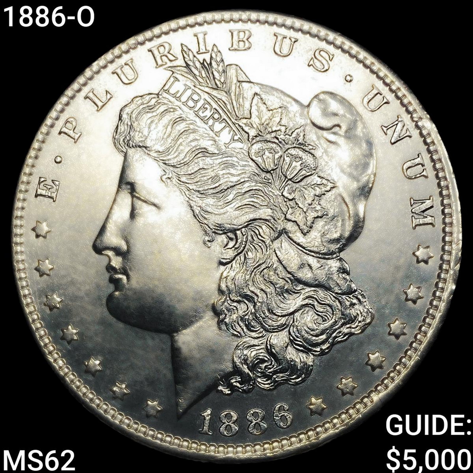 1886-O Morgan Silver Dollar: 1886-O Morgan Silver Dollar