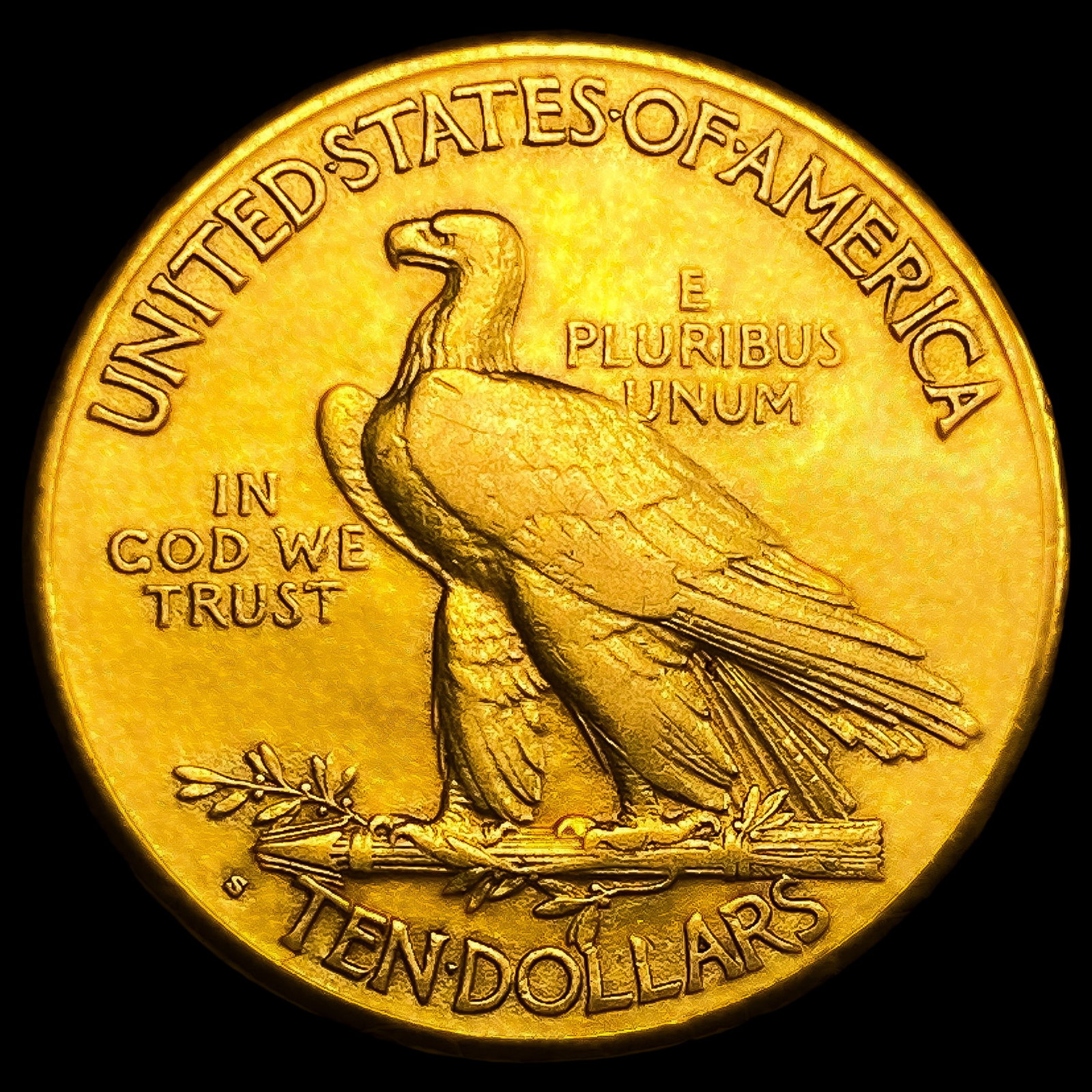 1915-S $10 Gold Eagle - 2