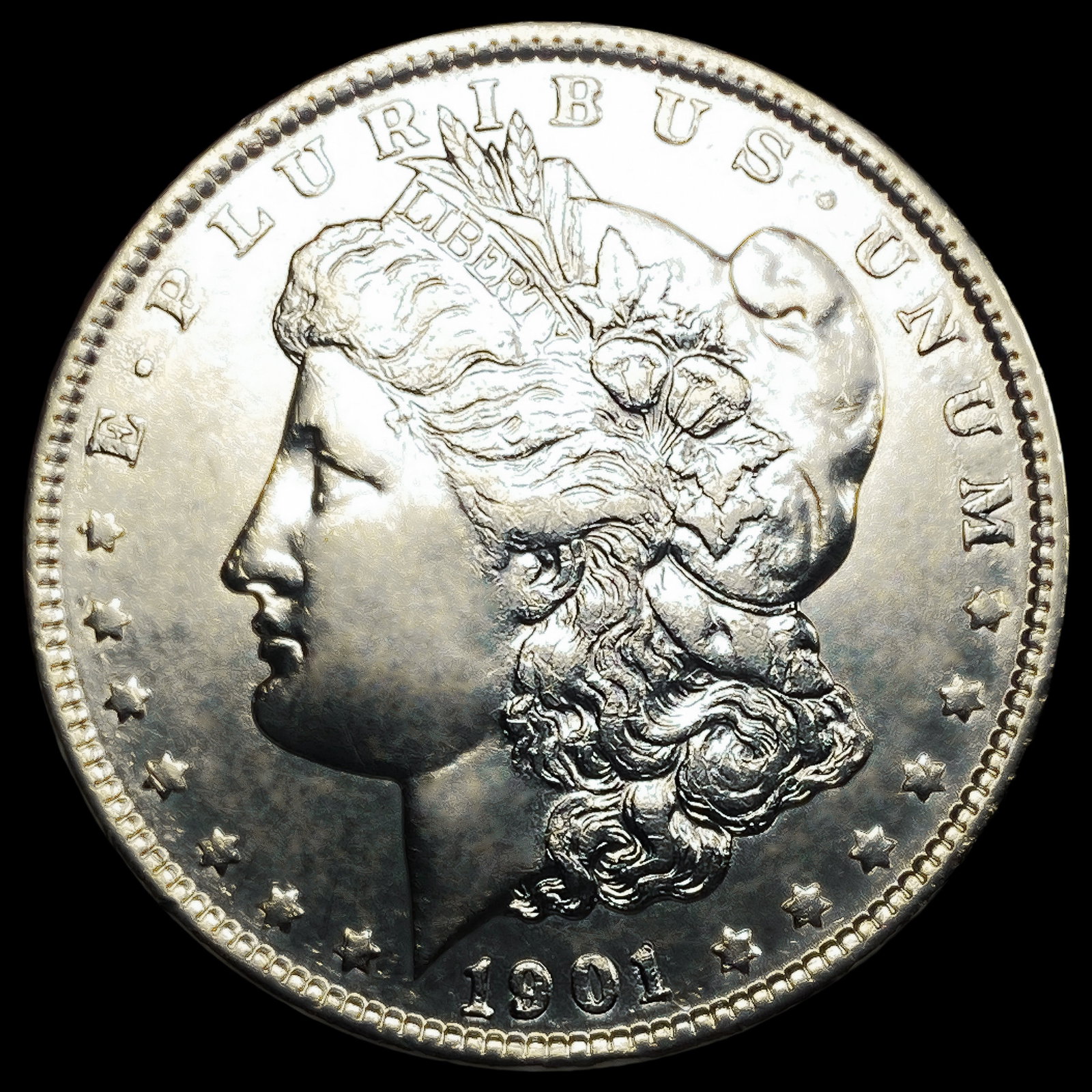 1901 Morgan Silver Dollar: 1901 Morgan Silver Dollar