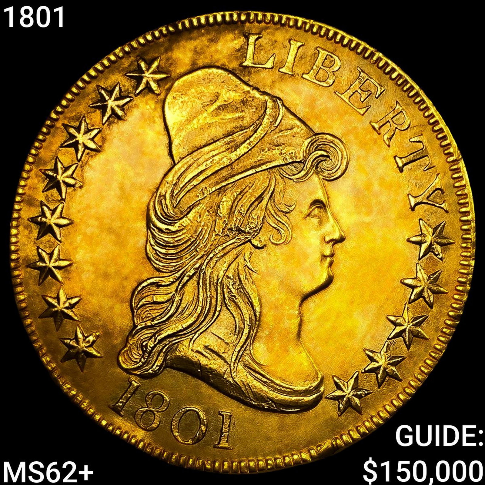 1801 $10 Gold Eagle: 1801 $10 Gold Eagle