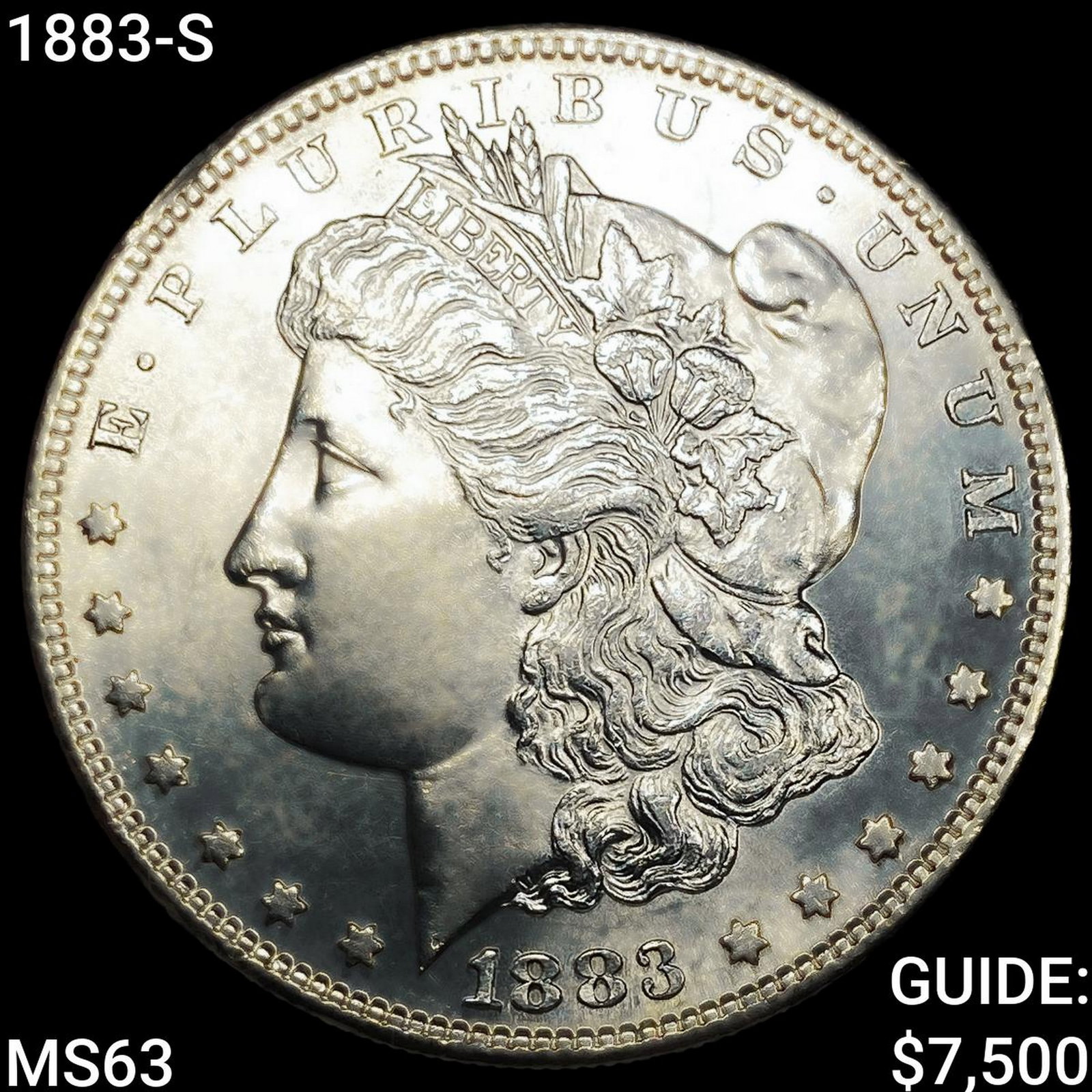 1883-S Morgan Silver Dollar: 1883-S Morgan Silver Dollar
