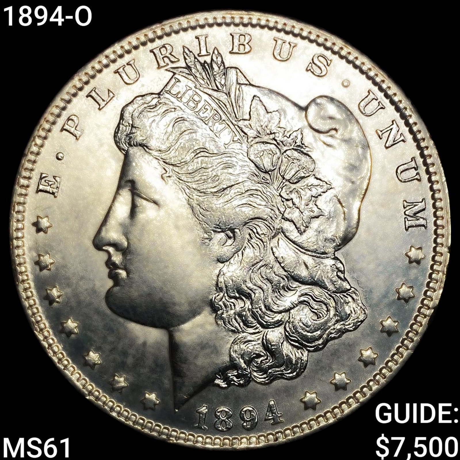 1894-O Morgan Silver Dollar: 1894-O Morgan Silver Dollar