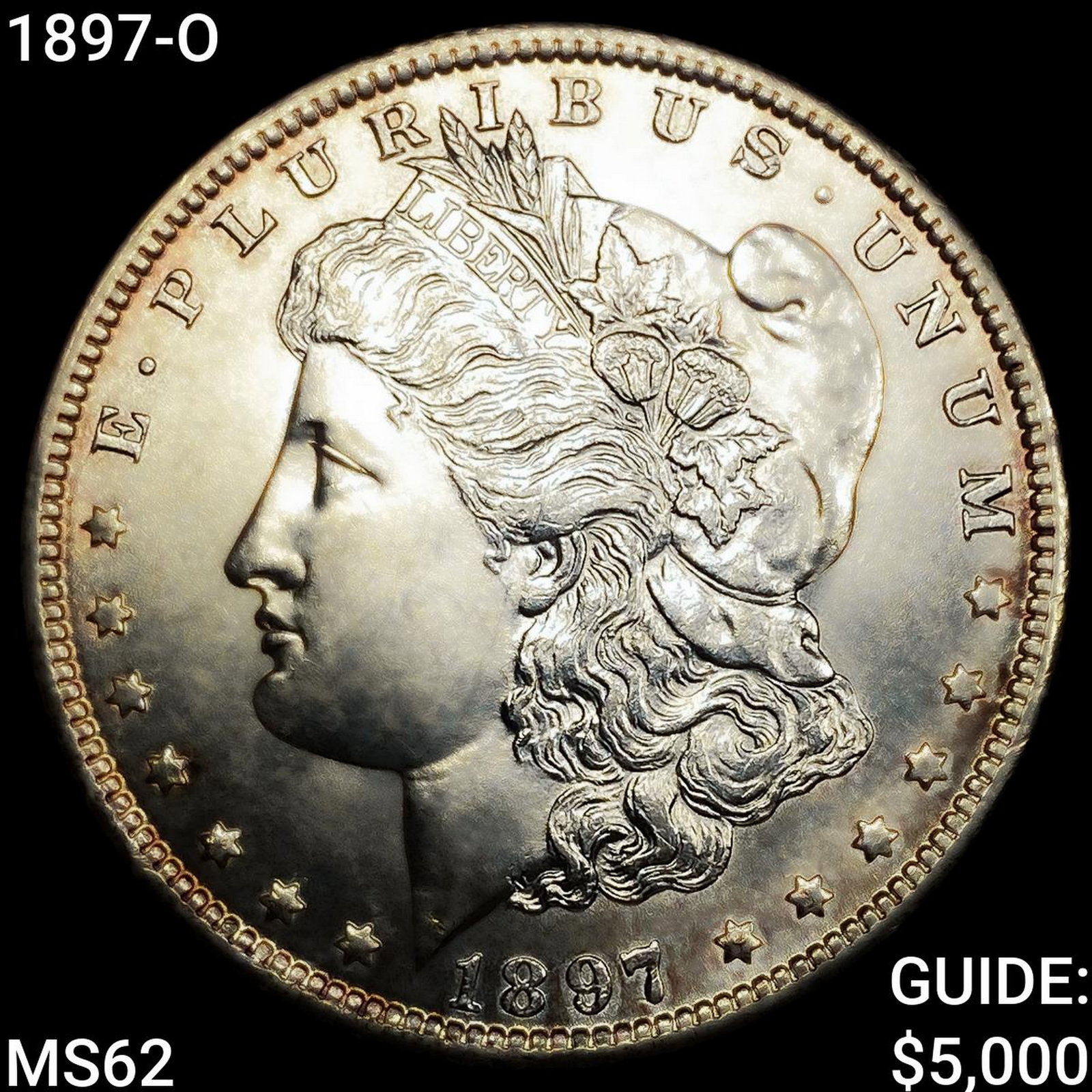 1897-O Morgan Silver Dollar: 1897-O Morgan Silver Dollar