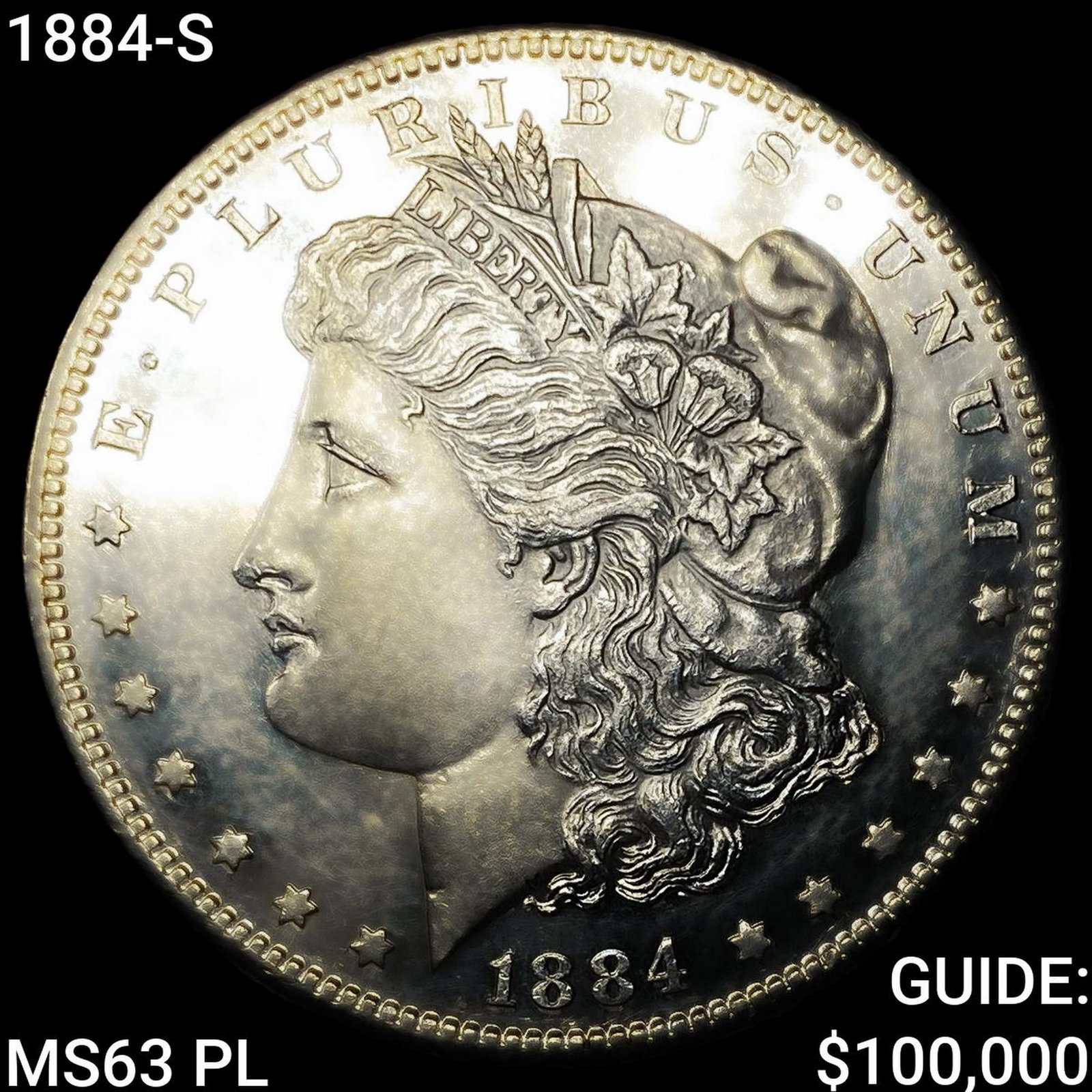 1884-S Morgan Silver Dollar: 1884-S Morgan Silver Dollar