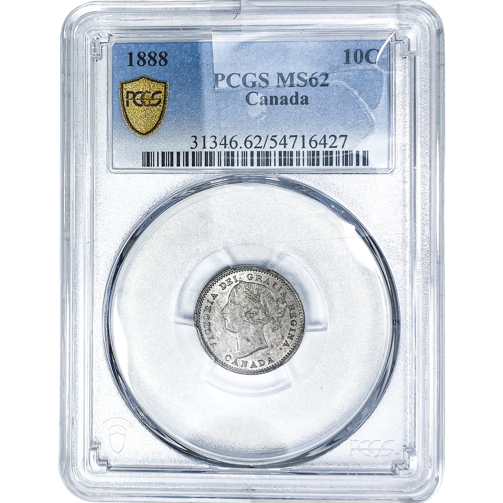 1888 10C Canada PCGS MS62 (1 of 4)