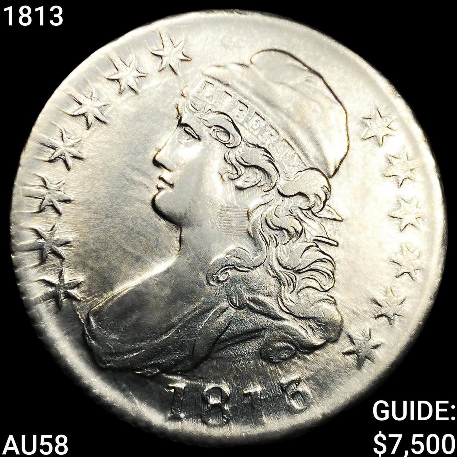 1813 Capped Bust Half Dollar (1 of 2)