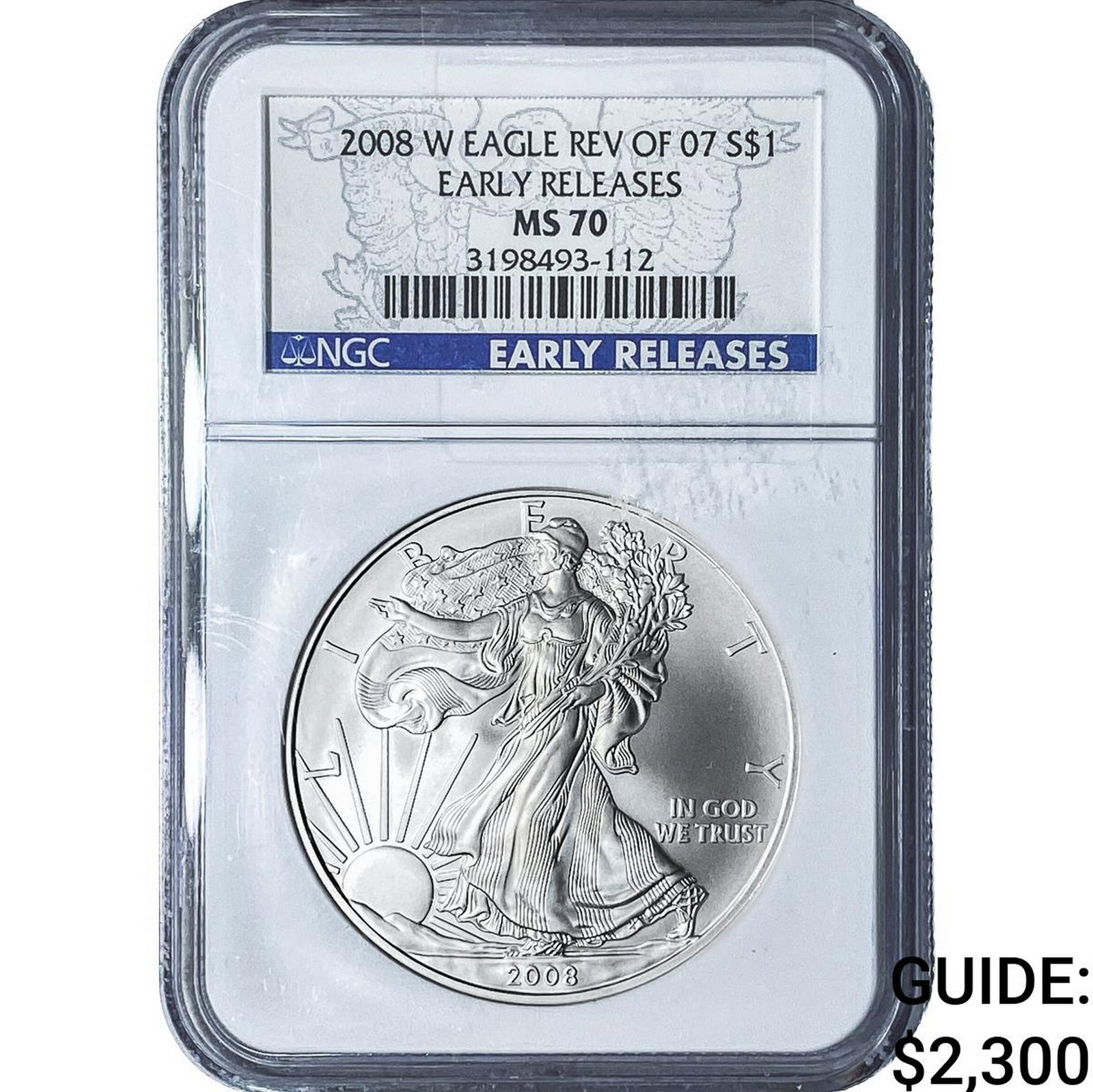2008-W Silver Eagle NGC MS70 (1 of 4)