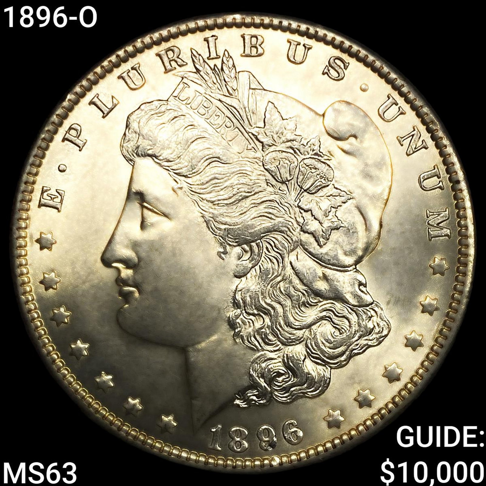 1896-O Morgan Silver Dollar: 1896-O Morgan Silver Dollar