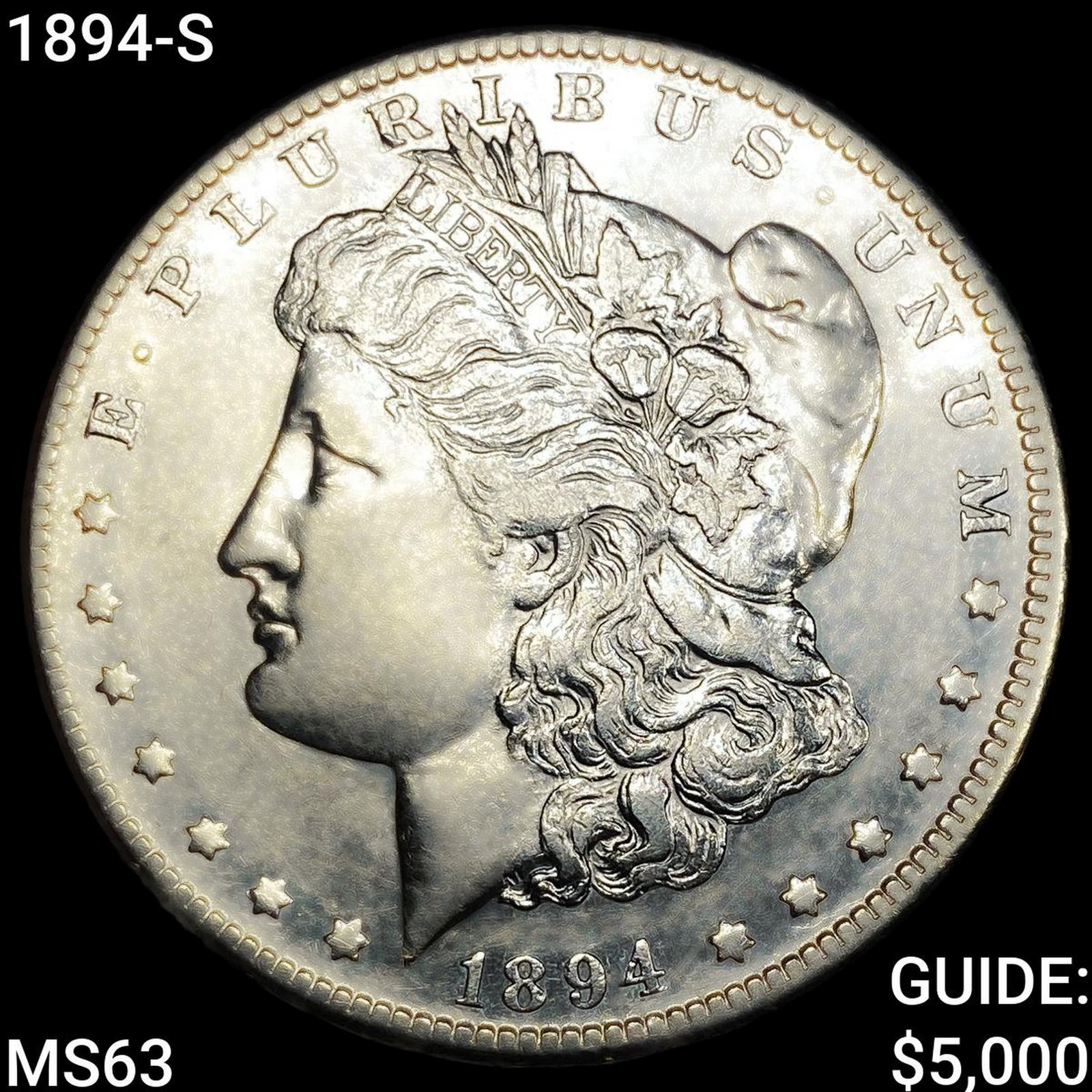 1894-S Morgan Silver Dollar: 1894-S Morgan Silver Dollar
