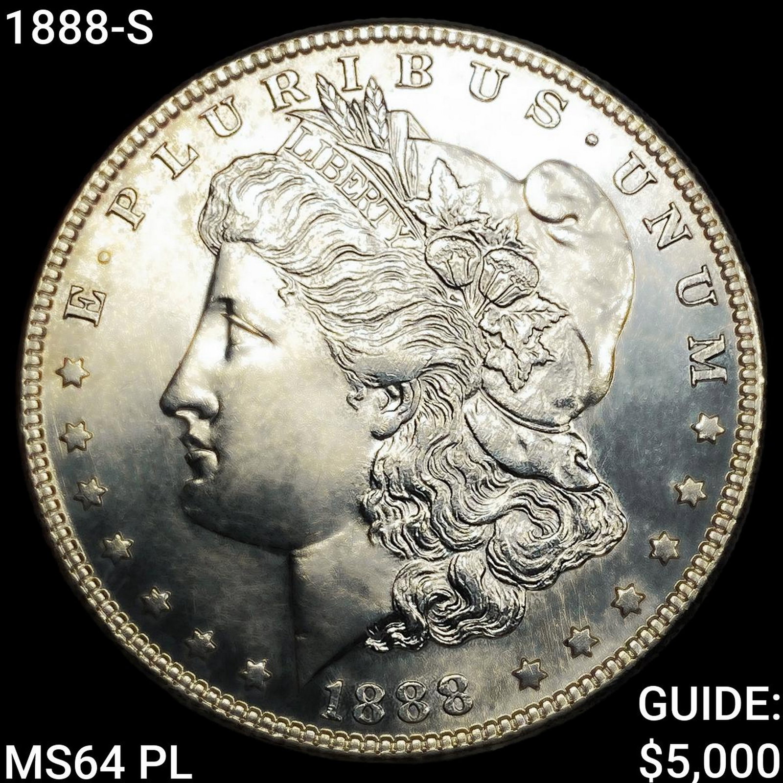 1888-S Morgan Silver Dollar: 1888-S Morgan Silver Dollar