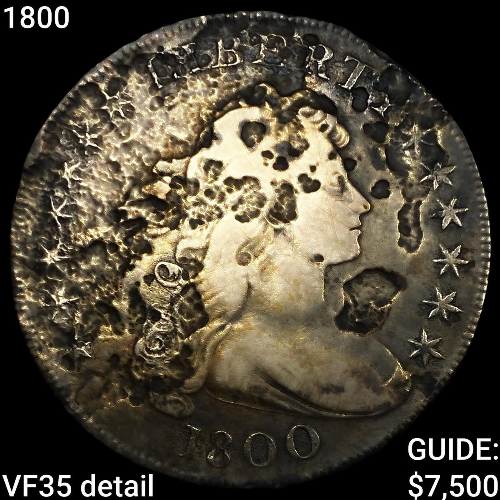 1800 Draped Bust Dollar (1 of 2)