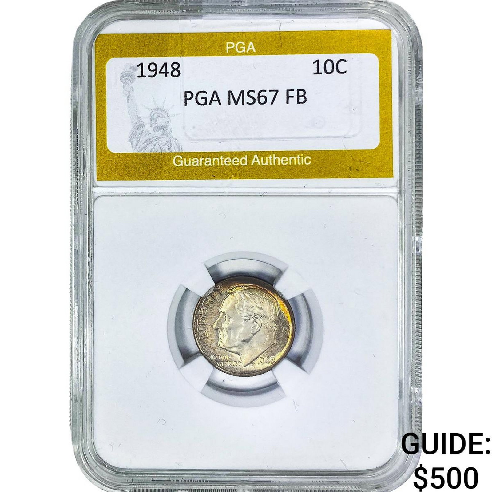 1948 Roosevelt Dime PGA MS67FB (1 of 2)