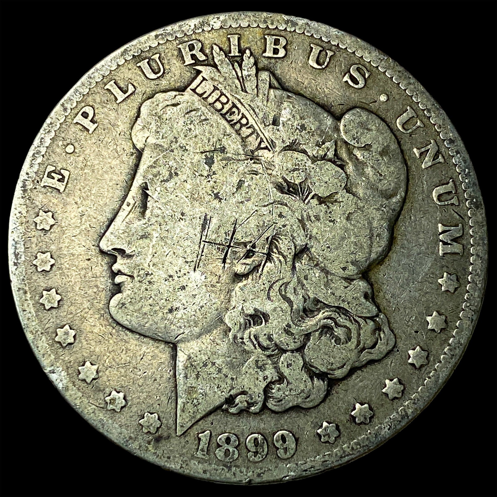1899-O Micro O Morgan Silver Dollar ABOUT UNCIRCULATED (1 of 2)