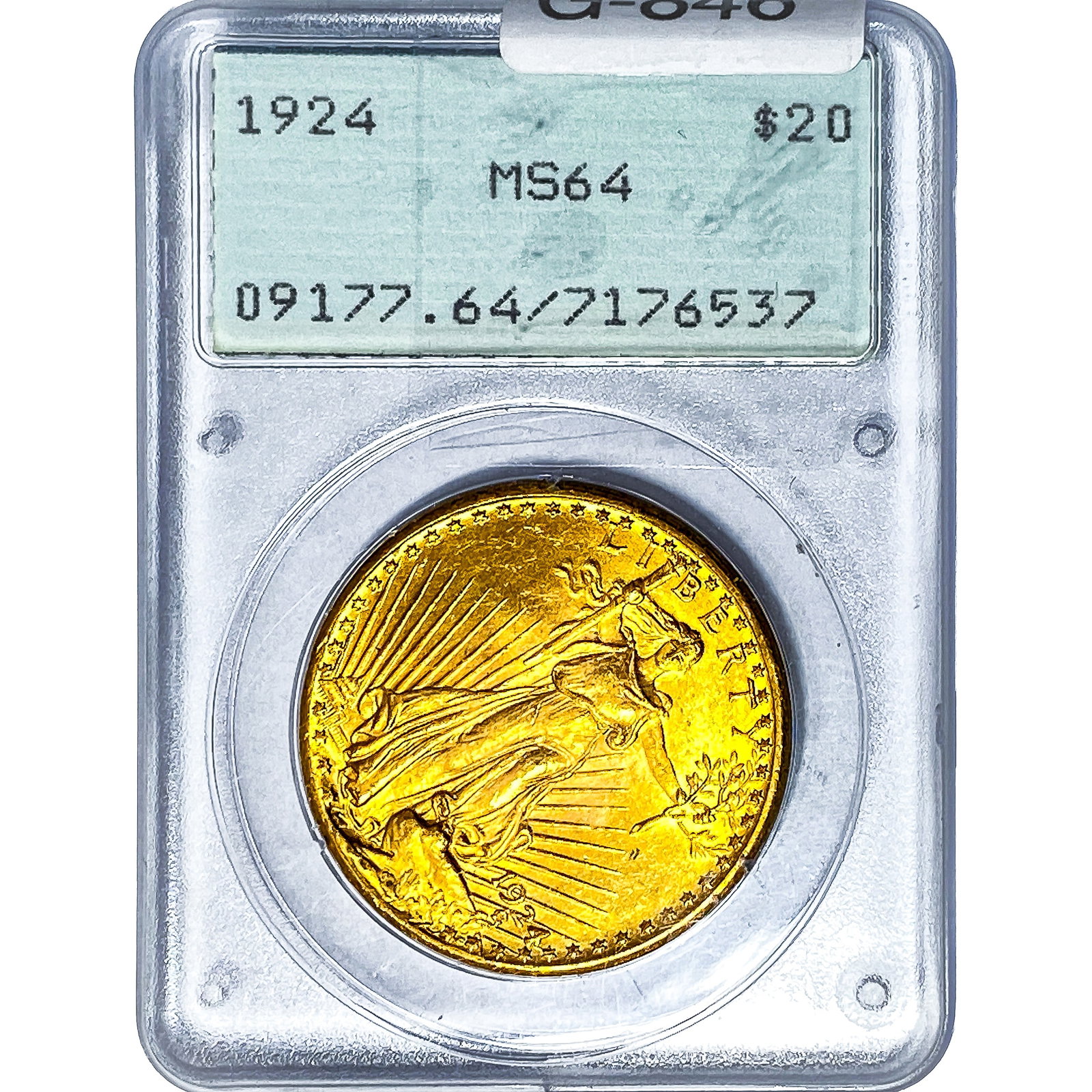 1924 $20 Gold Double Eagle PCGS MS64 (1 of 4)