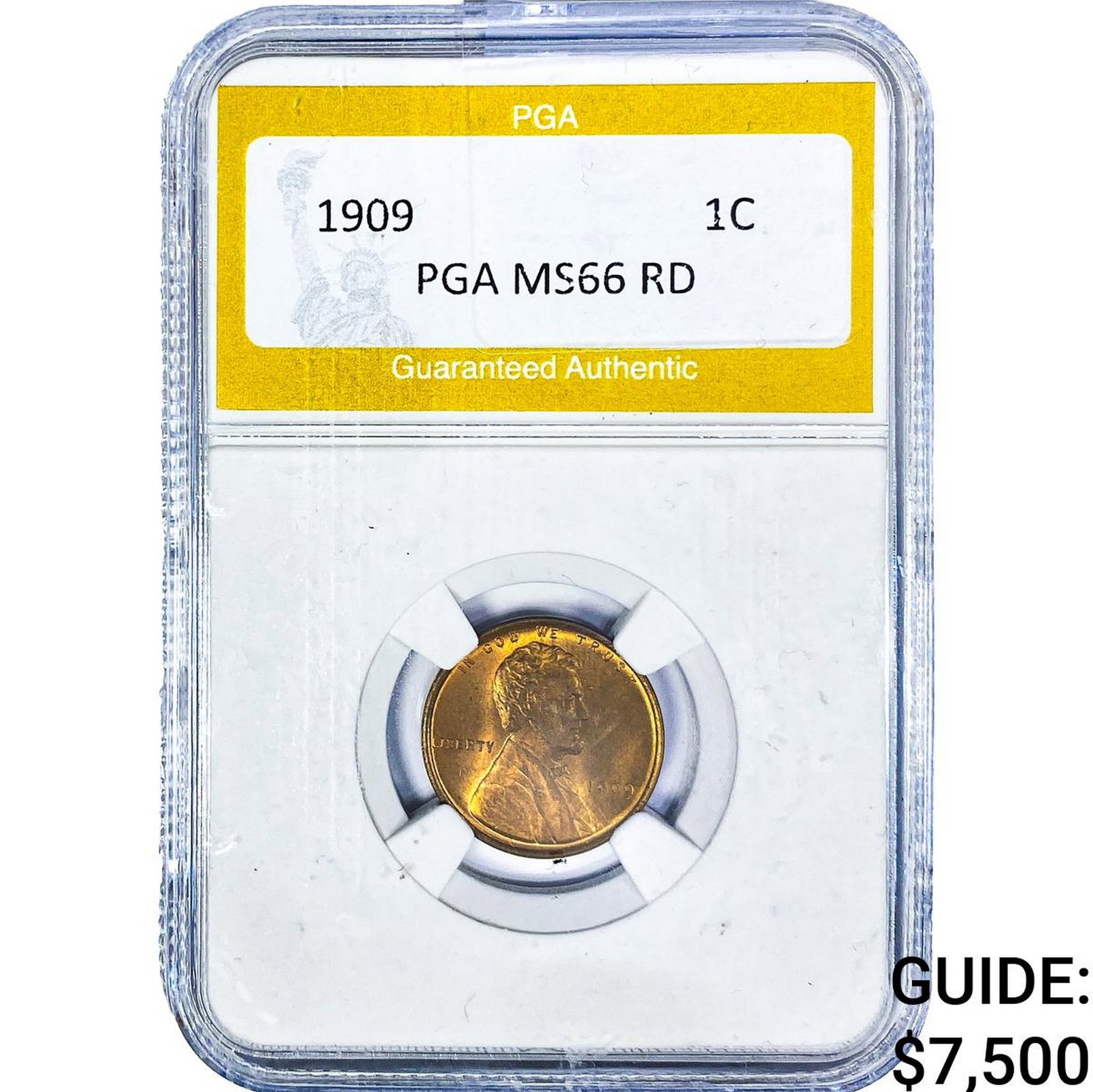 1909 Indian Head Cent PGA MS66RD (1 of 2)