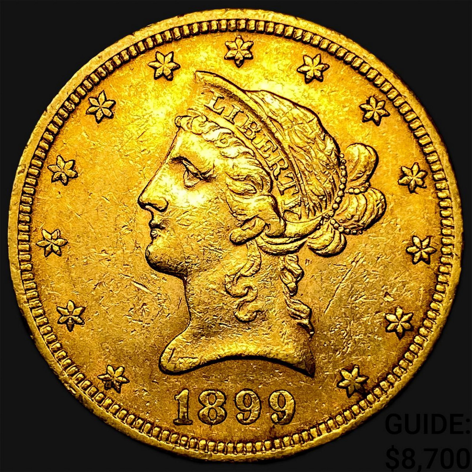 1899 $10 Gold Eagle: 1899 $10 Gold Eagle