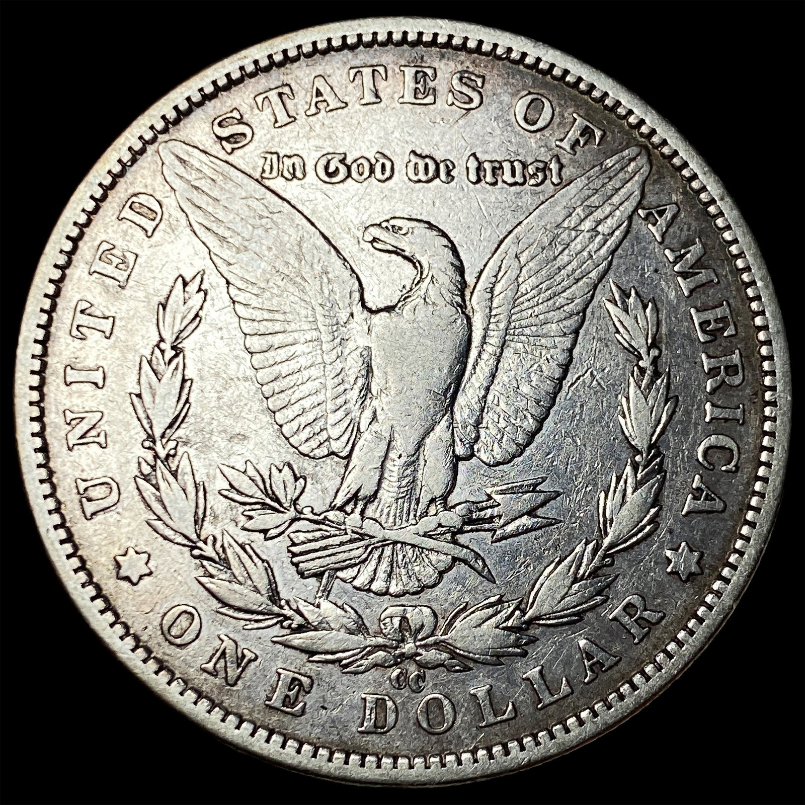 1890-CC Silver Morgan Dollar CLOSELY UNCIRCULATED - 2