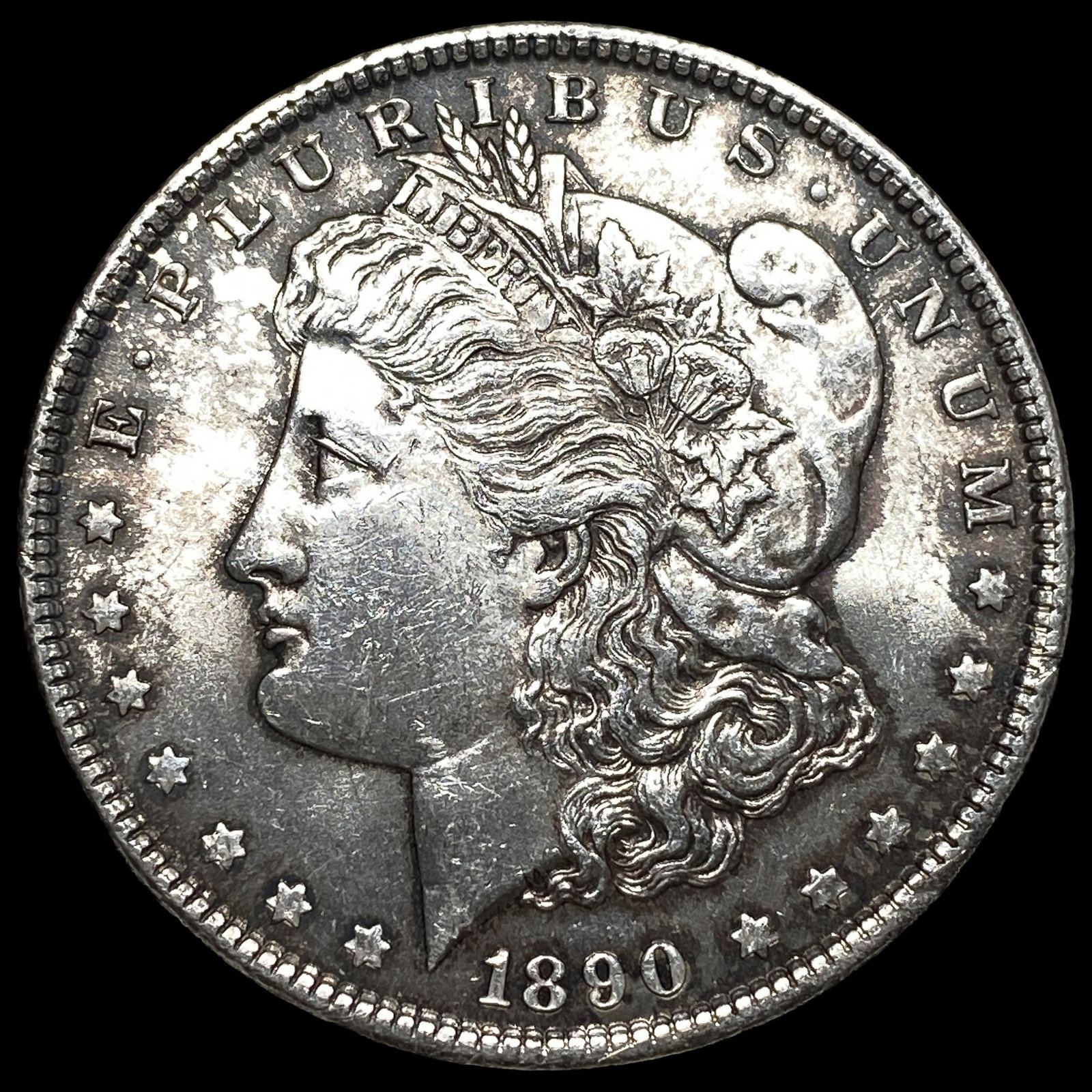 1890 Morgan Silver Dollar UNCIRCULATED: 1890 Morgan Silver Dollar UNCIRCULATED