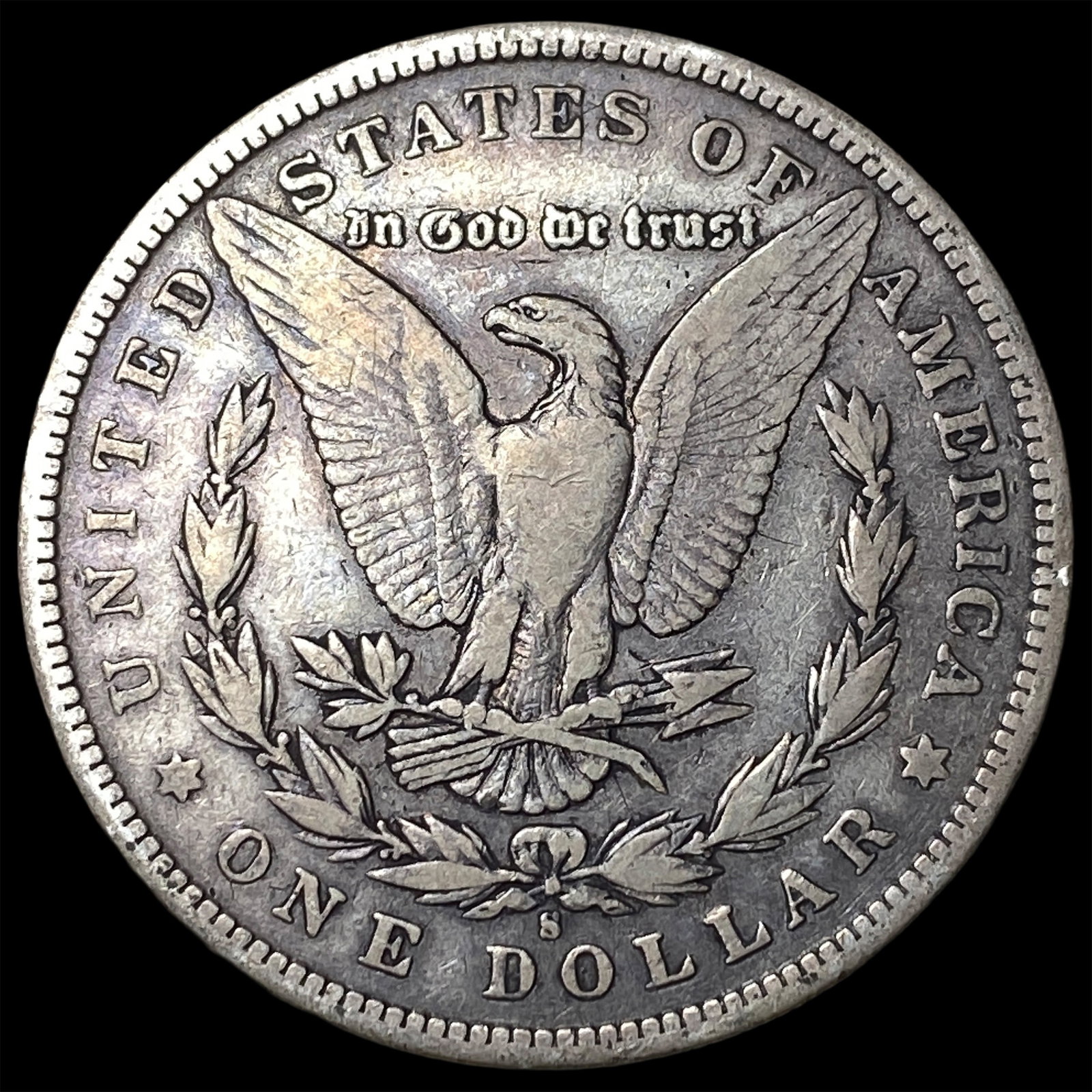 1896-S Silver Morgan Dollar NEARLY UNCIRCULATED - 2