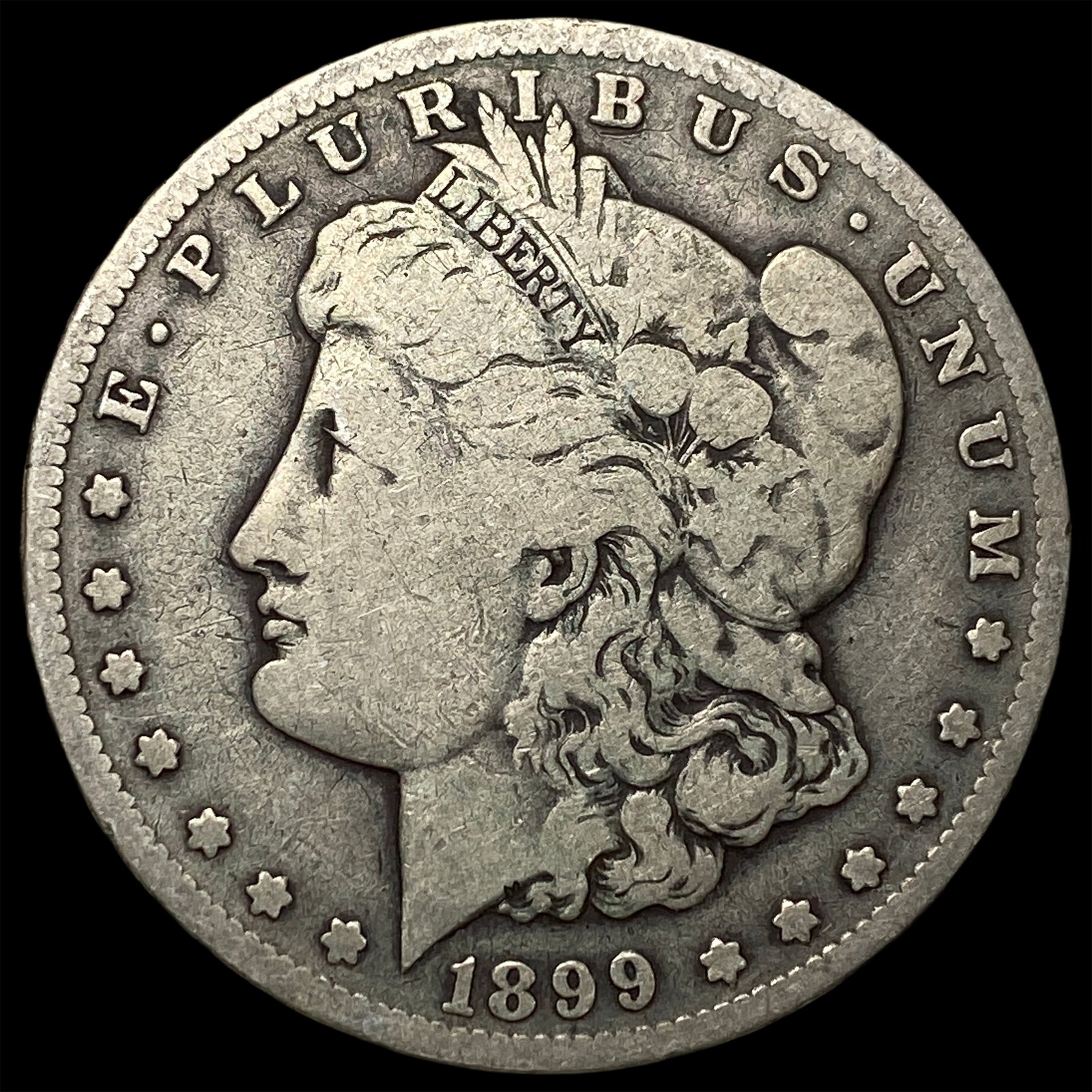 1899 Morgan Silver Dollar LIGHTLY CIRCULATED: 1899 Morgan Silver Dollar LIGHTLY CIRCULATED